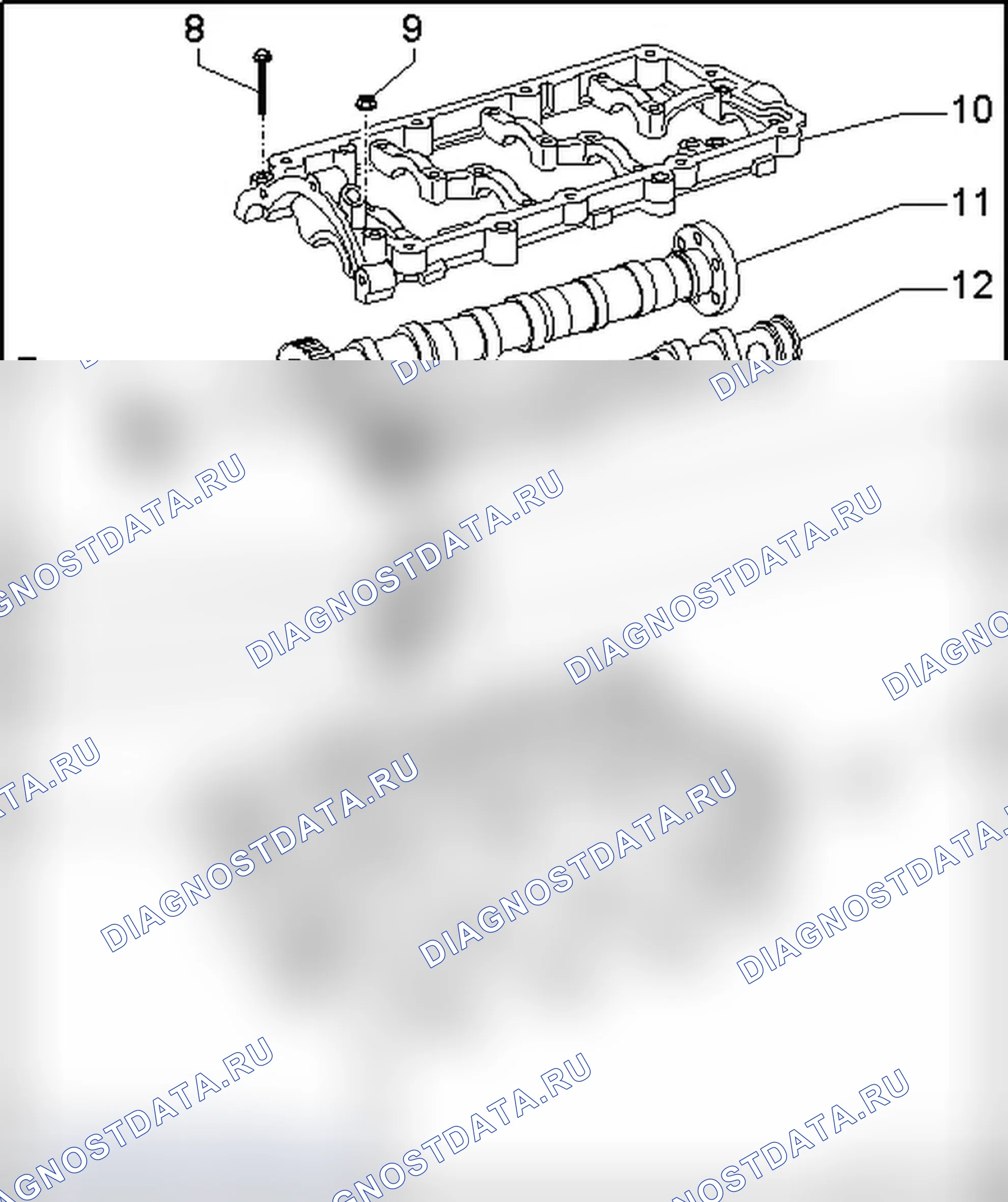 Рис. 453. Audi Q7 4L рестайлинг