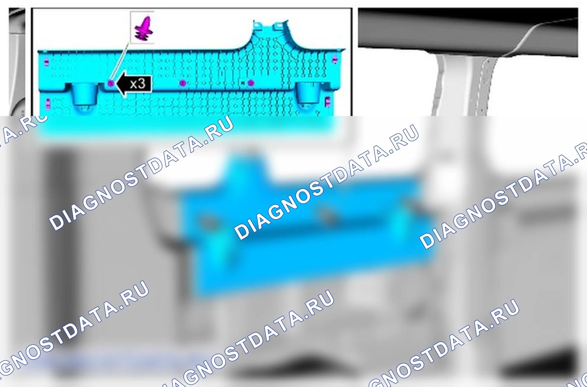 Обивка стойка D: описание и работа. Ford Transit VIII