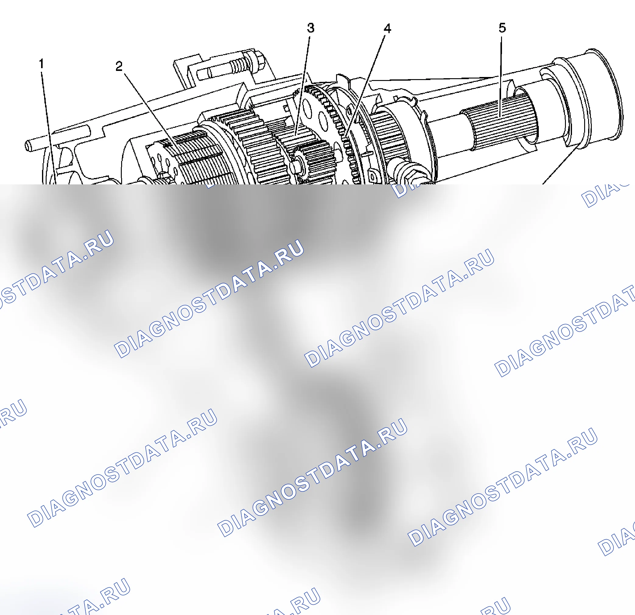Рис. 149: Описание и работа раздаточной коробки. Chevrolet Silverado 1500 