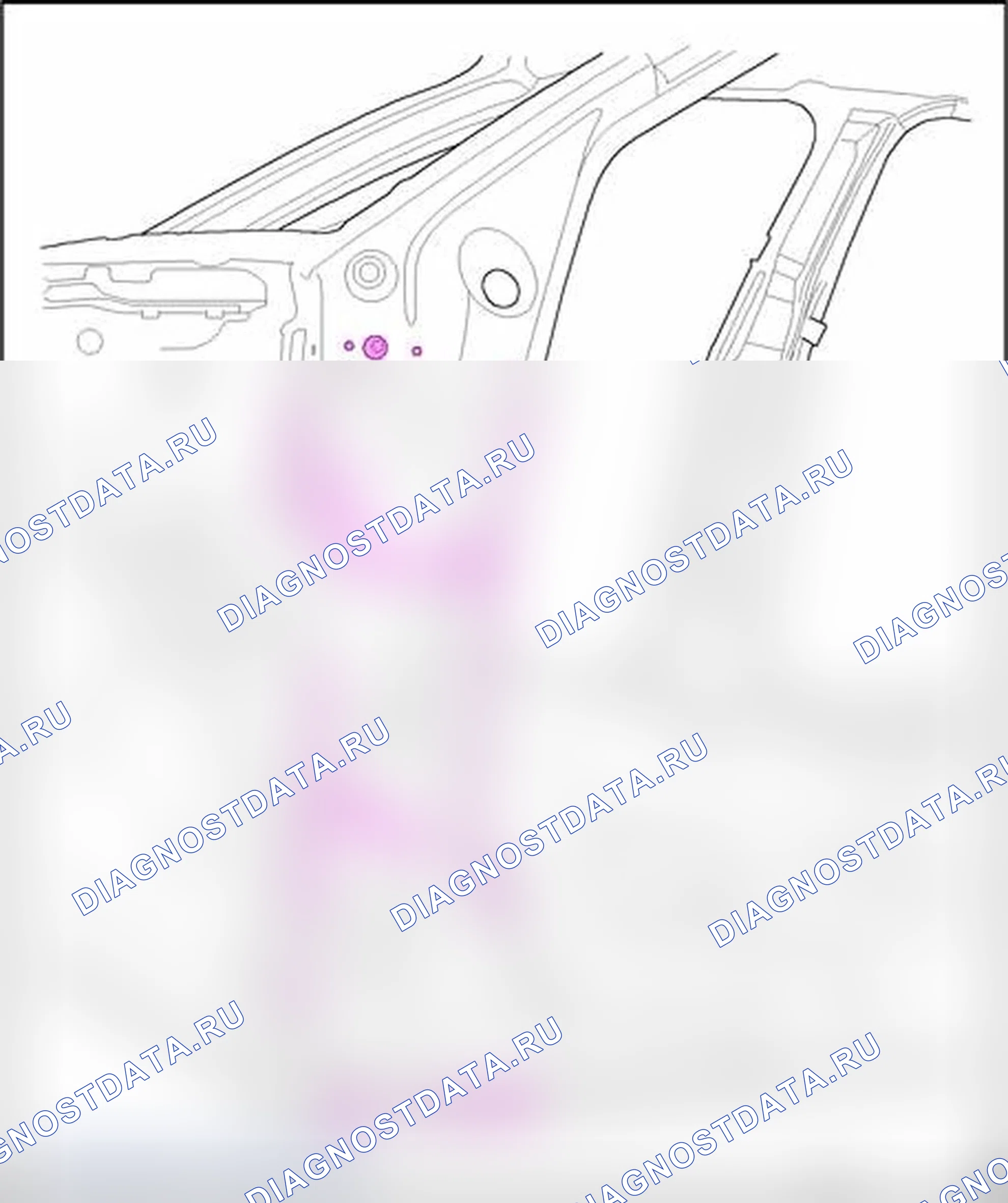 Рис. 90: Места резки. Audi S4 B7