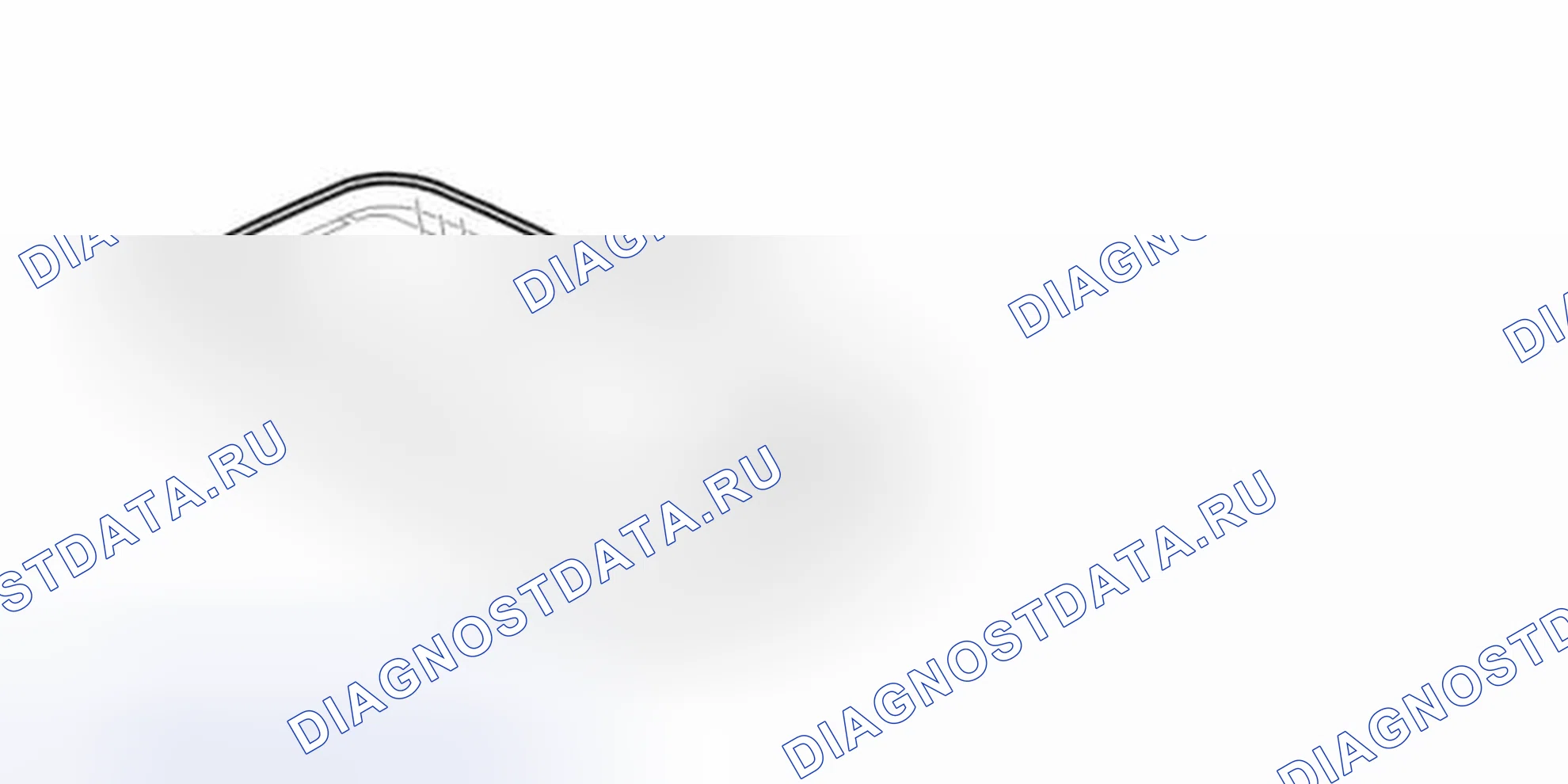 Рис. 102: СТЕКЛО. Volvo S40 II рестайлинг
