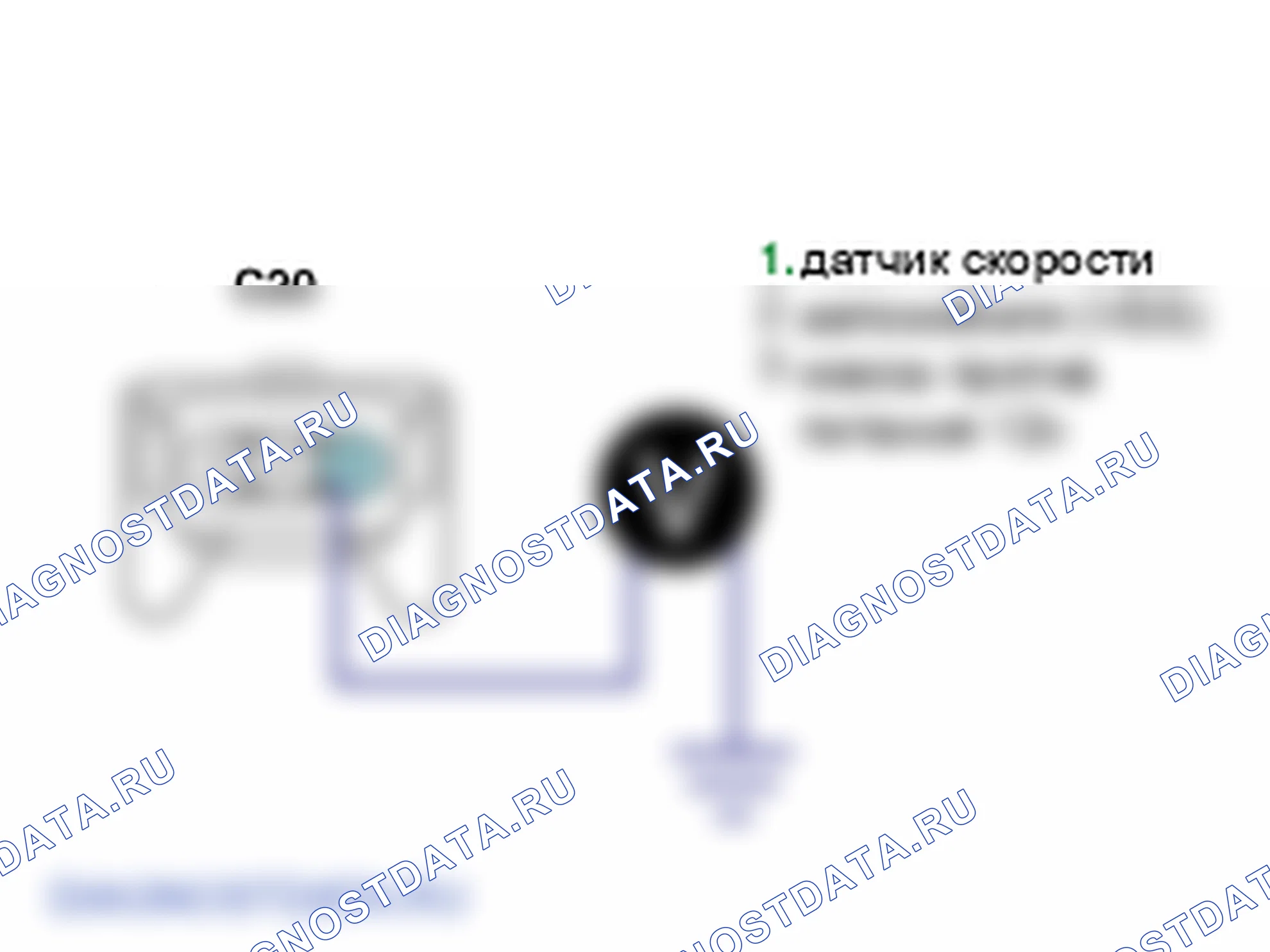 Контроль проводов — P0503. Kia Sorento BL