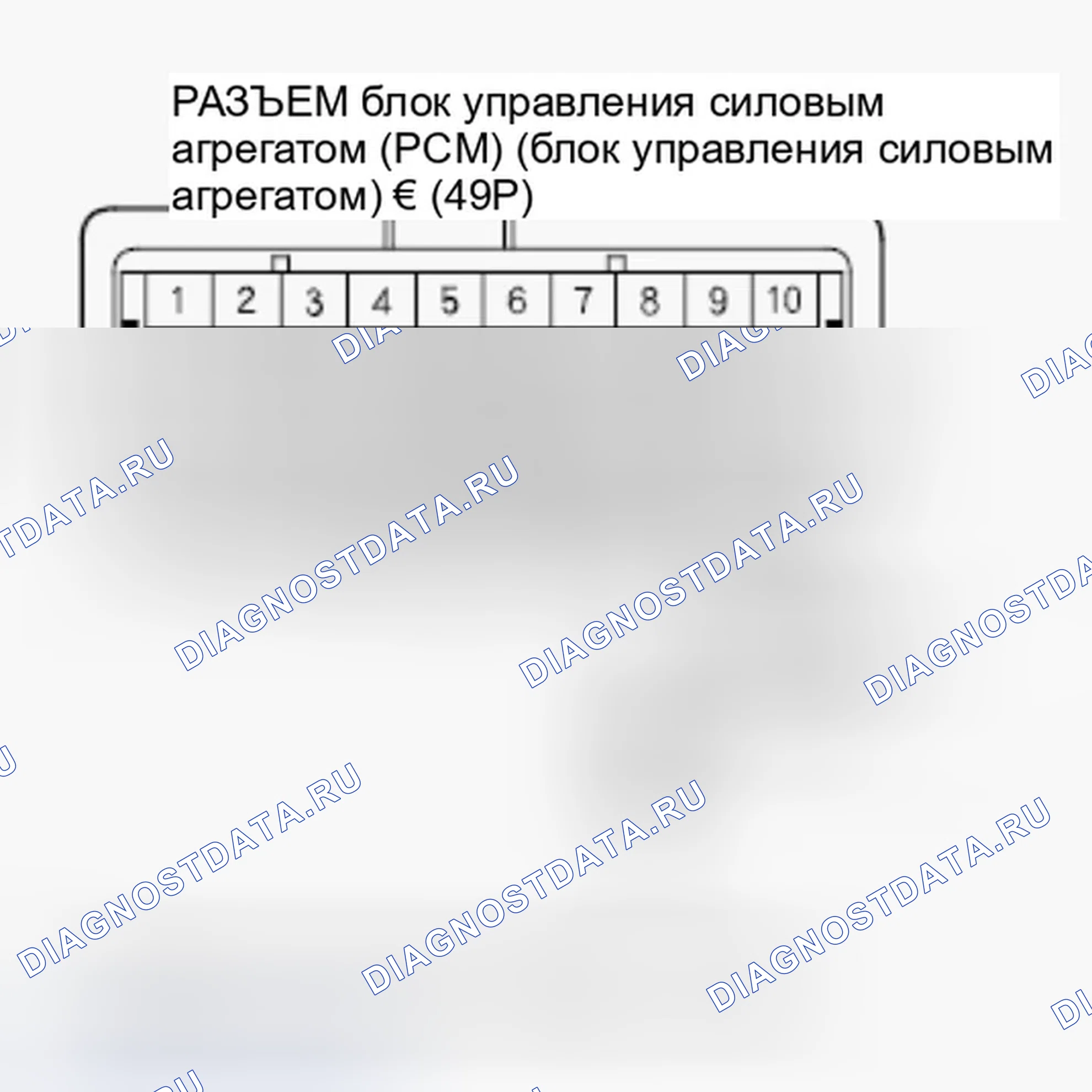 Рис. 125: P0325 расшифровка кода ошибки: неисправность цепи датчика детонации. Honda Ridgeline I рестайлинг