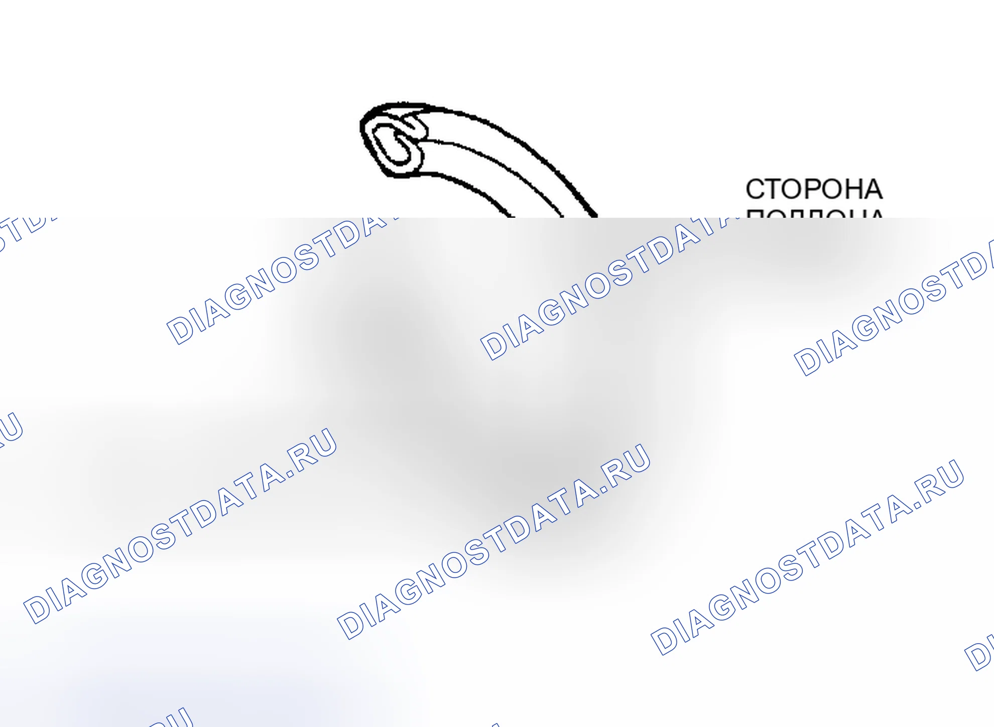Рис. 38: > > B < < УСТАНОВКА ПРОКЛАДКИ СЛИВНОЙ ПРОБКИ. Chrysler Sebring II рестайлинг