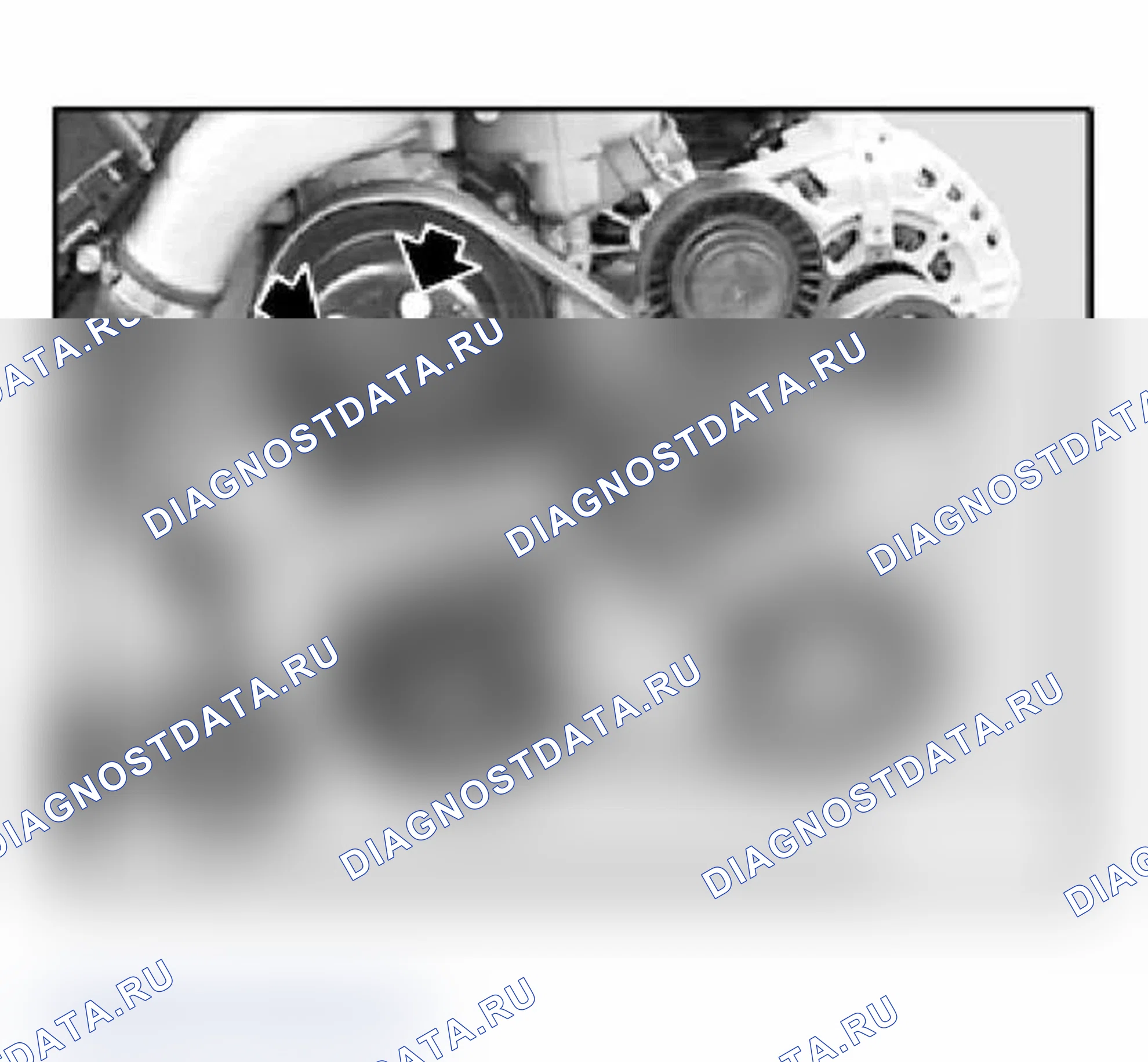 Рис. 412: 11 51 000 Демонтаж и установка/замена водяного насоса (S54). BMW M3 E46