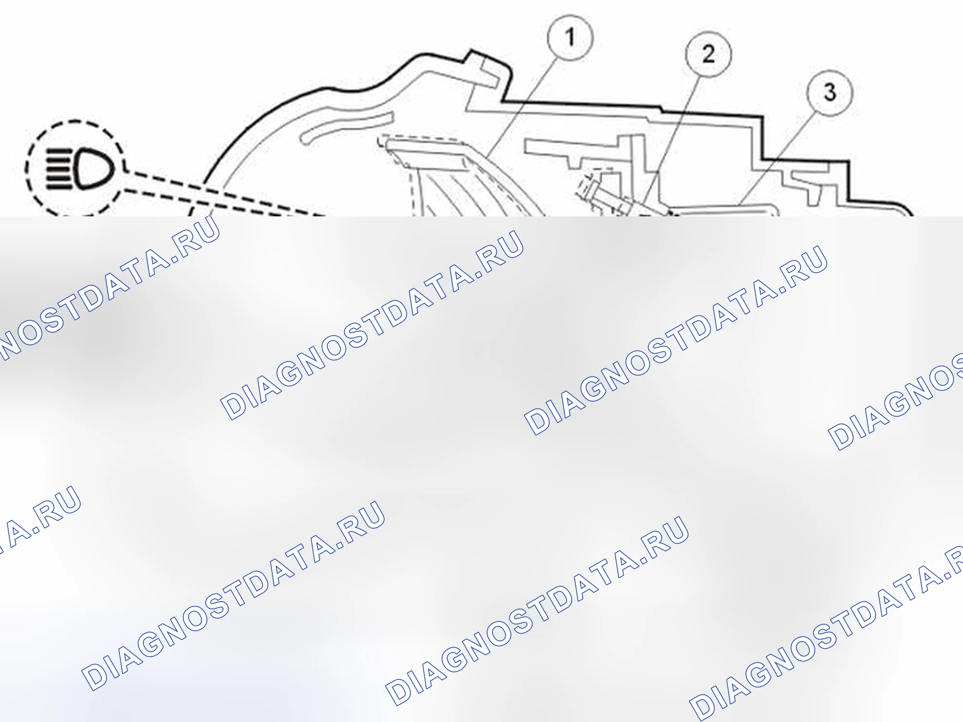 Рис. 266: BI-XENON ФАРЫ. Volvo XC90 I