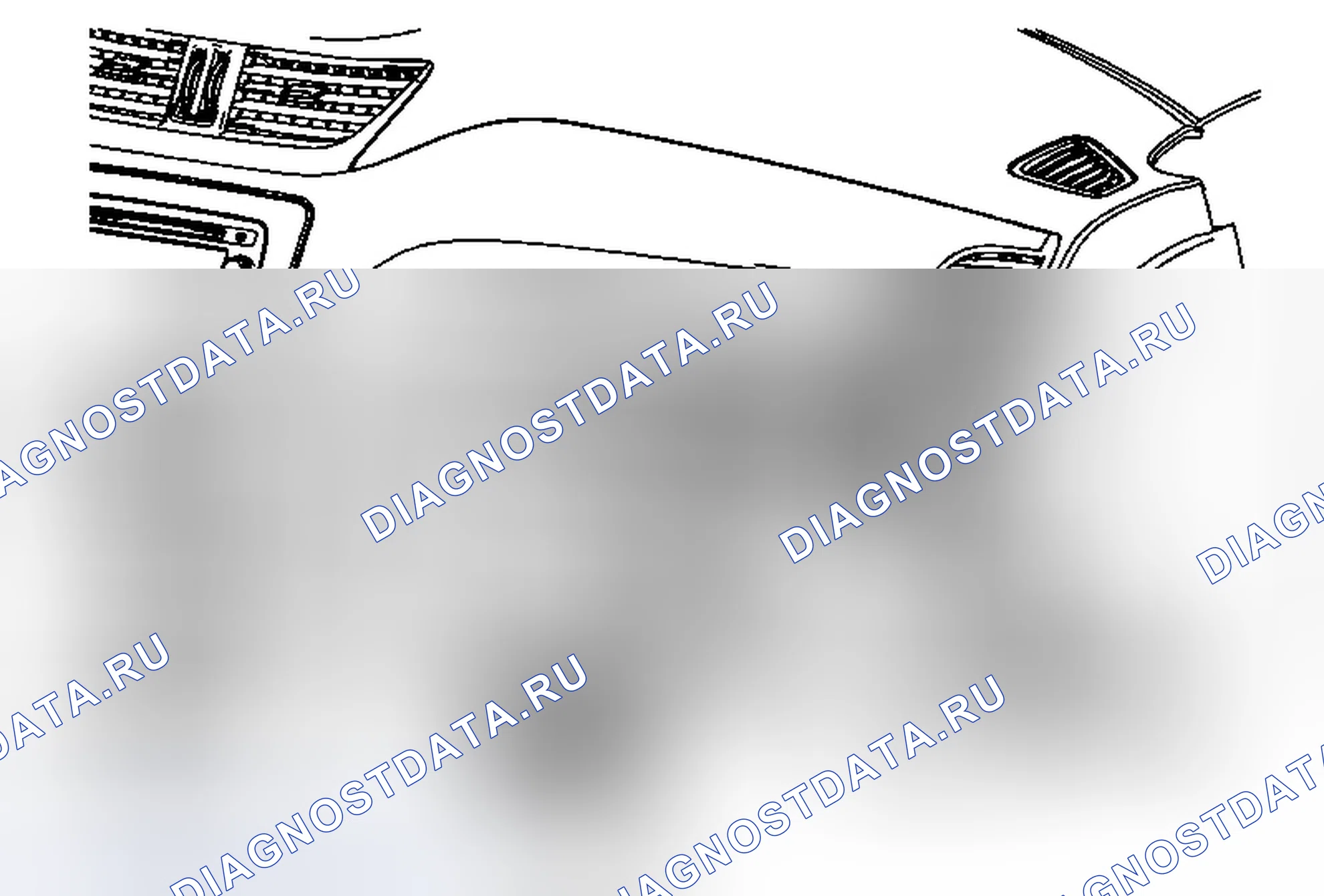 Рис. 194: Замена обрезной пластины отсека приборной панели (траверса). GMC Acadia I рестайлинг