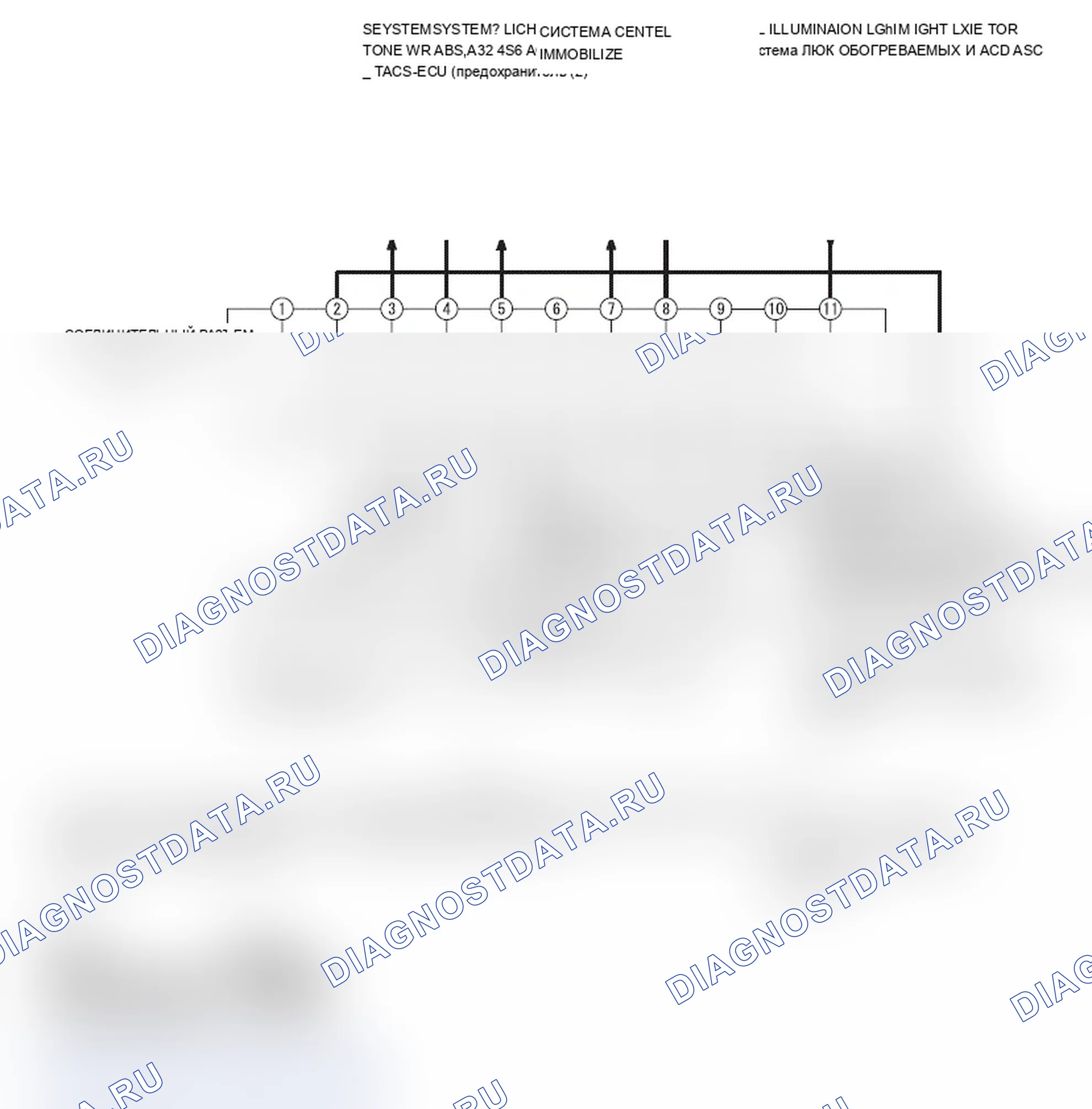 Рис. 562: СОЕДИНИТЕЛЬНЫЙ РАЗЪЕМ. Mitsubishi Lancer Ralliart X рестайлинг