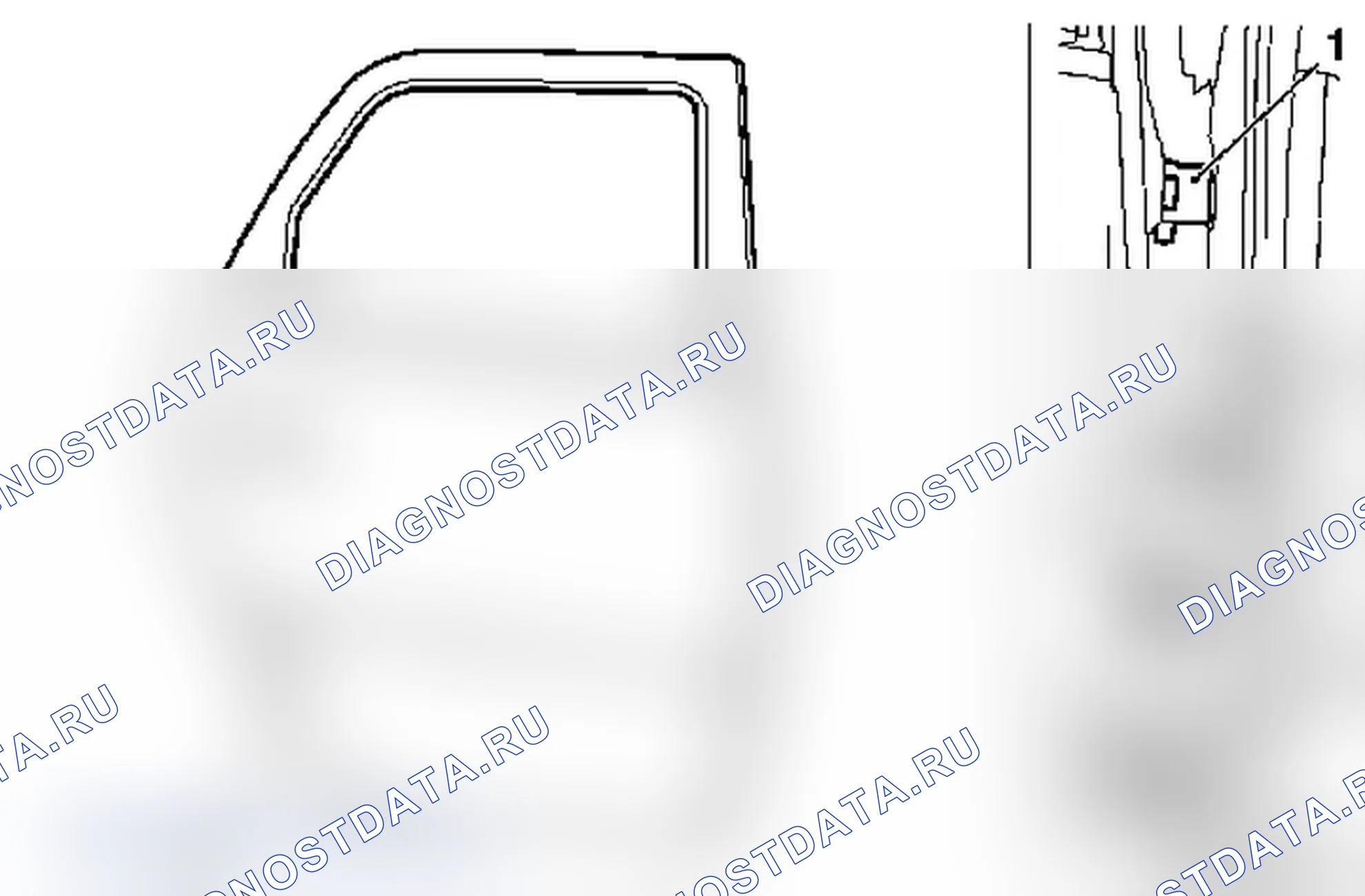 Задние двери. Opel Meriva A рестайлинг
