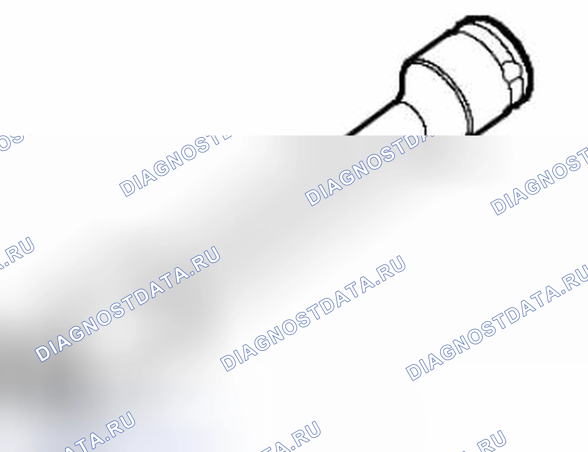 Рис. 10: DT-48783 Специальное гнездо. Saab 9-3 II