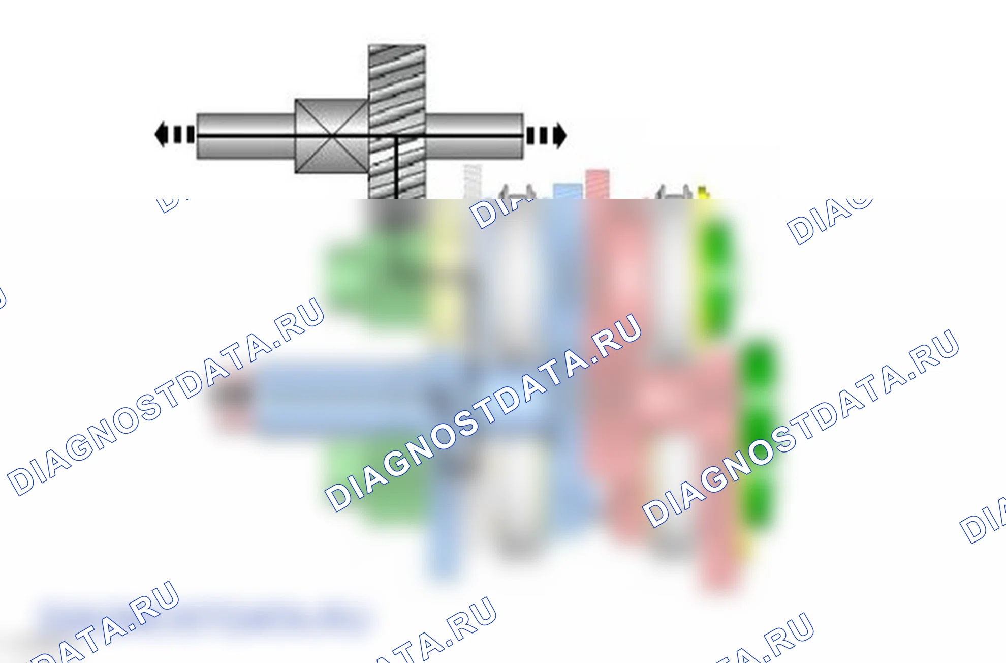 Описание коробки передач. Ford B-MAX I