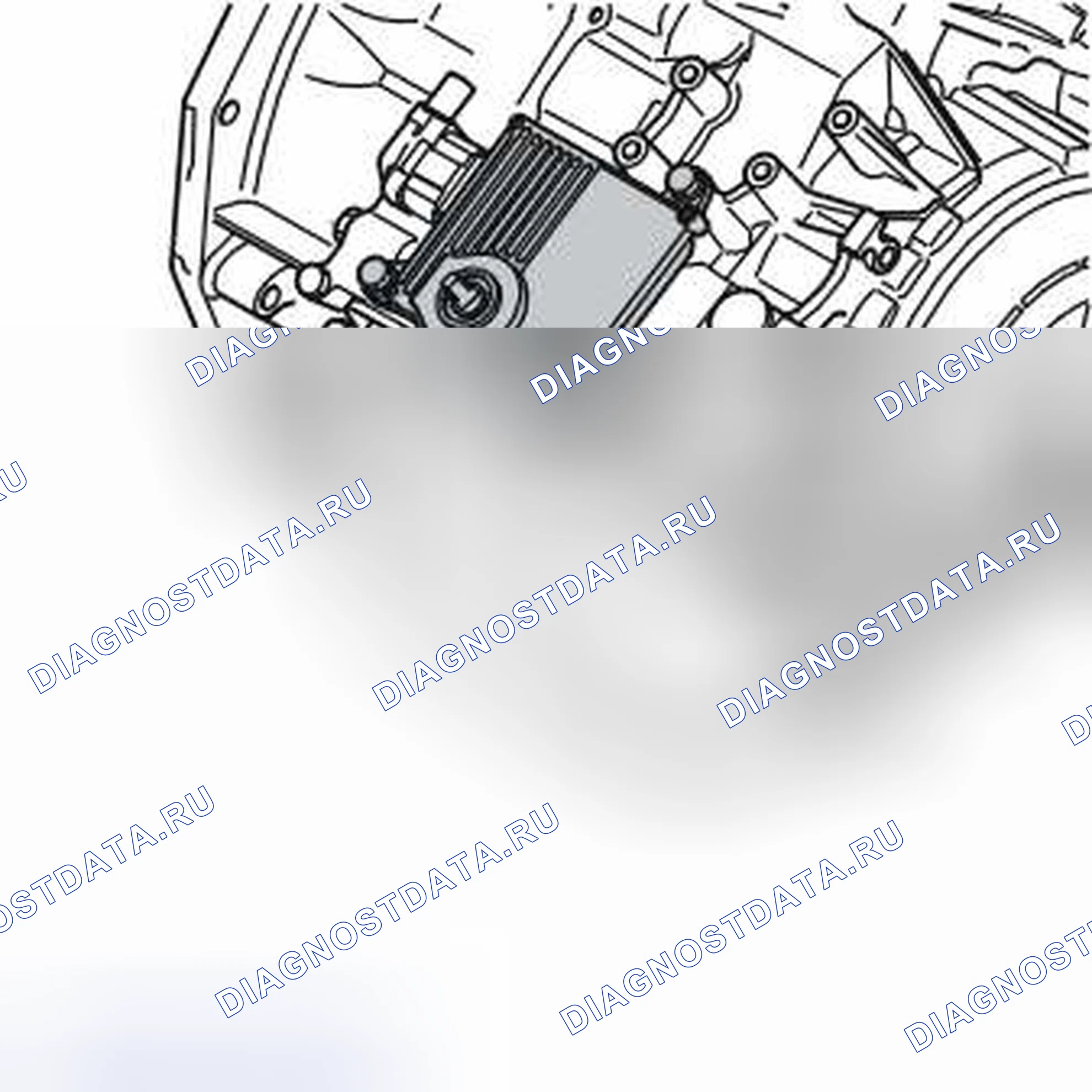 Рис. 513: ПОДКЛЮЧЕНИЕ break-out box (тестер-адаптер). Volvo XC90 I