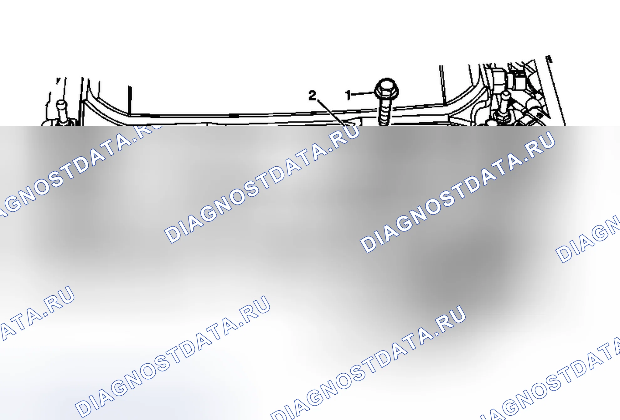 Рис. 93: Замена датчика давления воздуха на входе нагнетателя. Cadillac CTS II