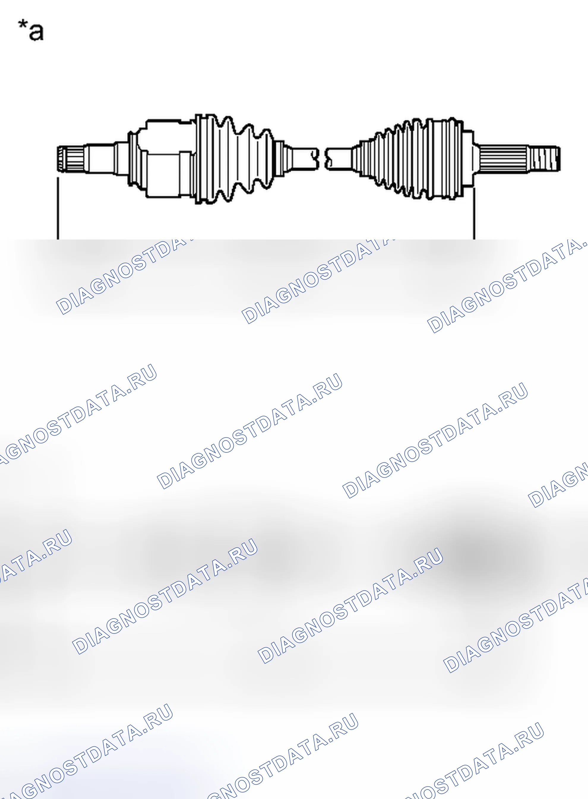 Рис. 114: ПРОВЕРКА карданного вала и крестовины. Toyota Sienna III