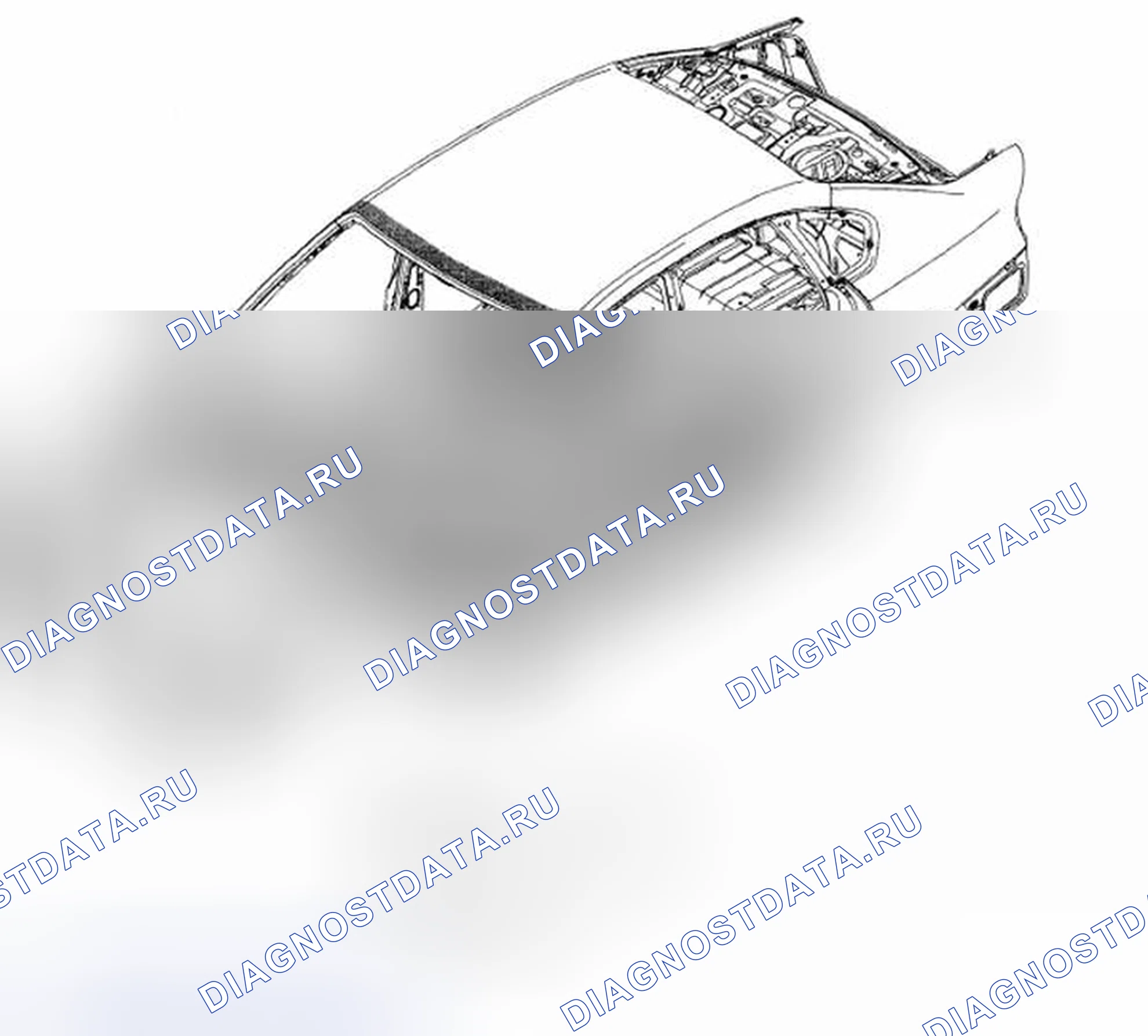 Рис. 69: Идентификация противосклеивающего покрытия. Subaru Outback BP рестайлинг