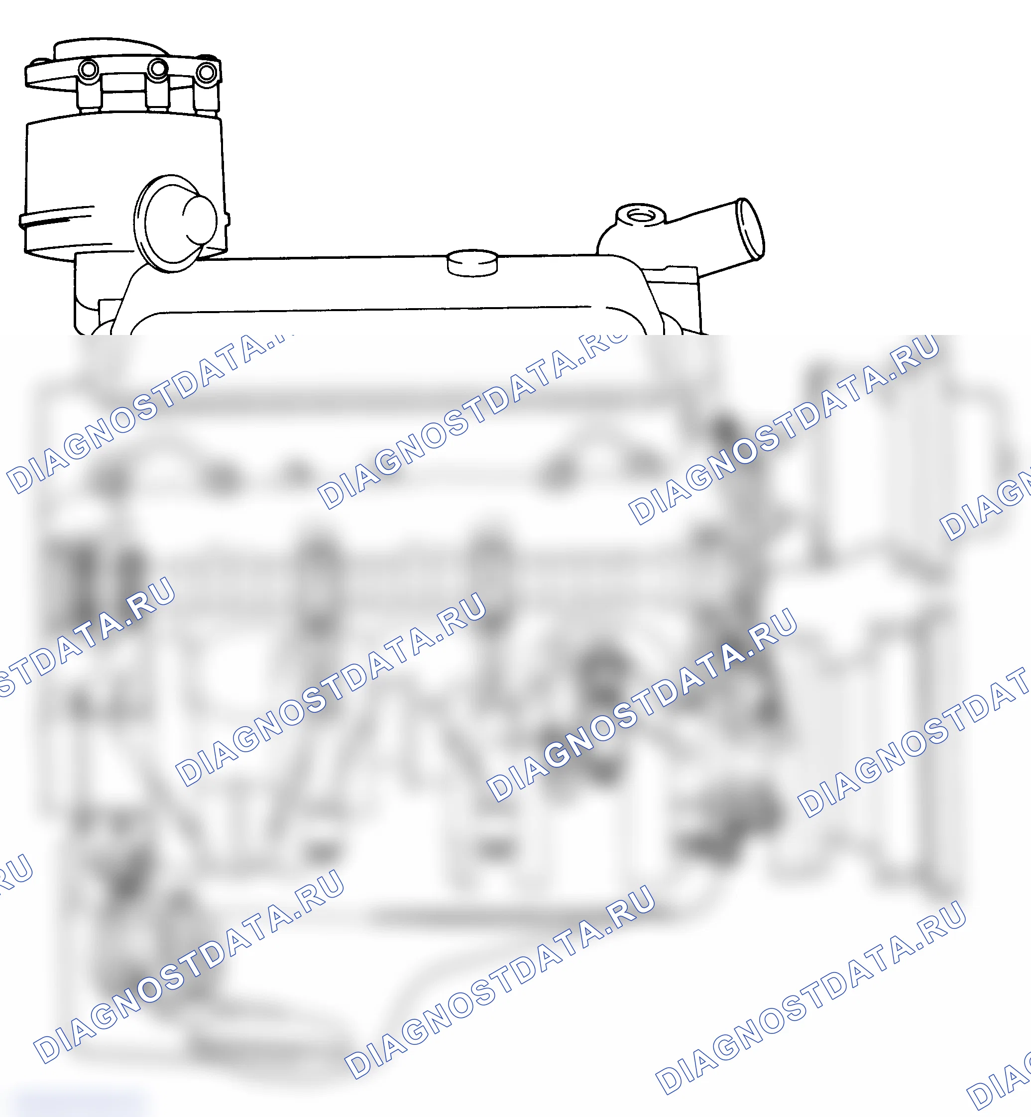 Рис. 27: СИСТЕМА СМАЗКИ ДВИГАТЕЛЯ. GMC Pickup R2500 