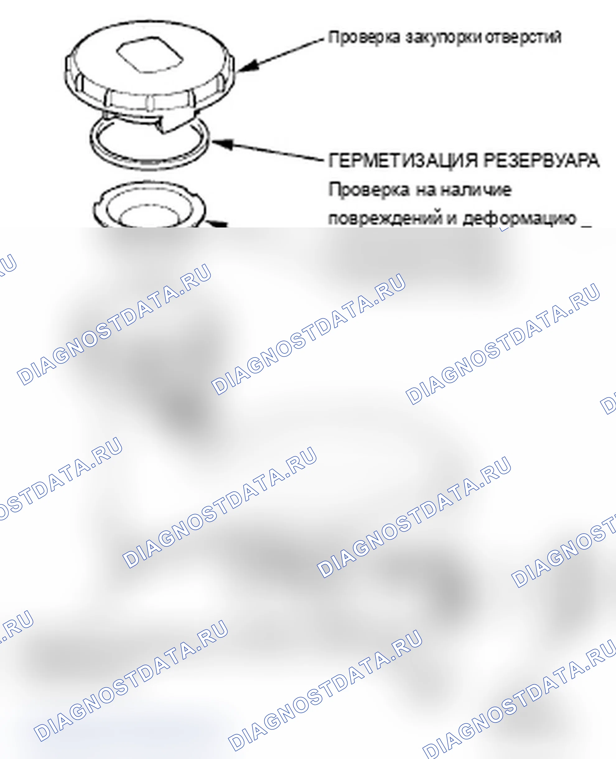 Рис. 35: Проверка главного цилиндра. Acura RL II рестайлинг