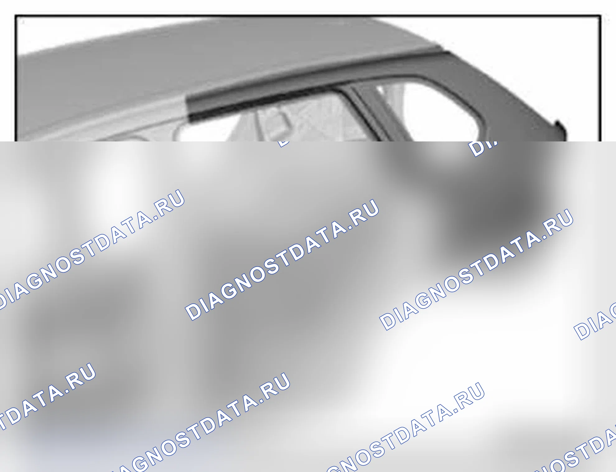 Рис. 15: Боковая панель, задняя (до каркаса крыши, средняя). BMW X5 M E70