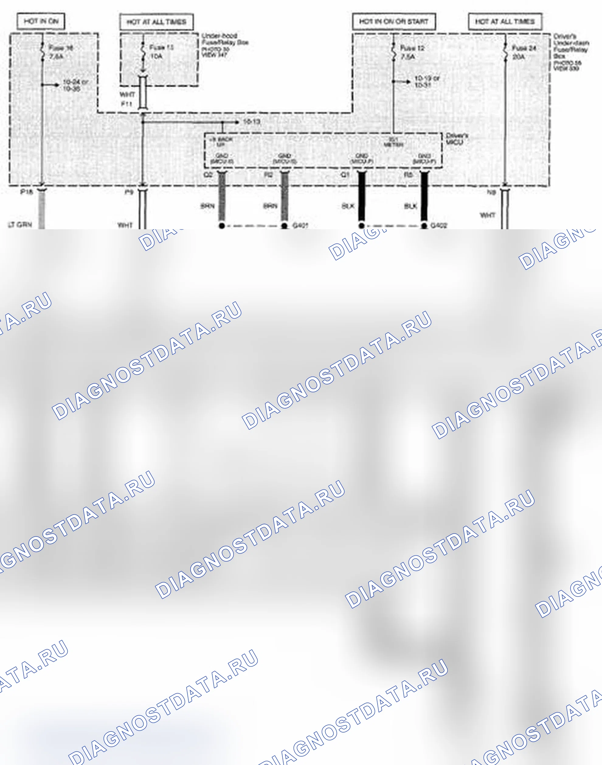 Рис. 411: Принципиальная схема DPMS (стр. 143). Acura TL IV