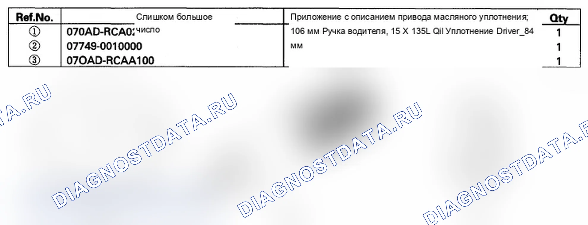 Рис. 282: Специальные инструменты. Acura MDX II рестайлинг