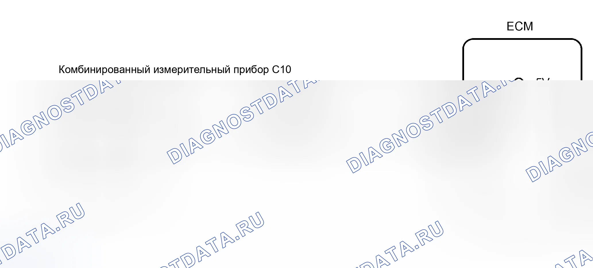 Рис. 288: электросхема. Toyota Sienna II