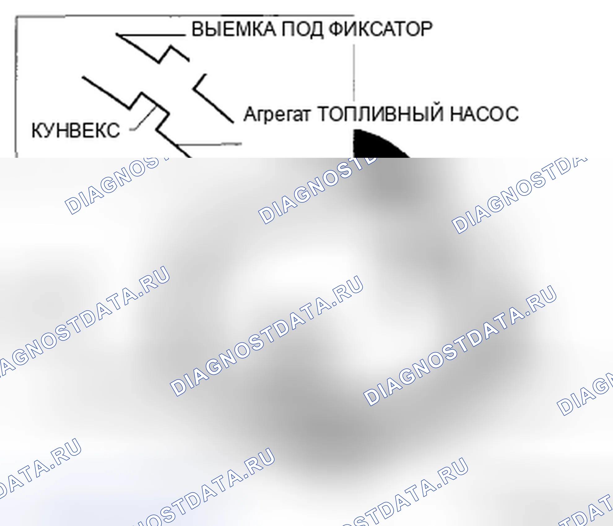 Рис. 33: Примечание по установке крышки топливного насоса. Mazda RX-8 I рестайлинг