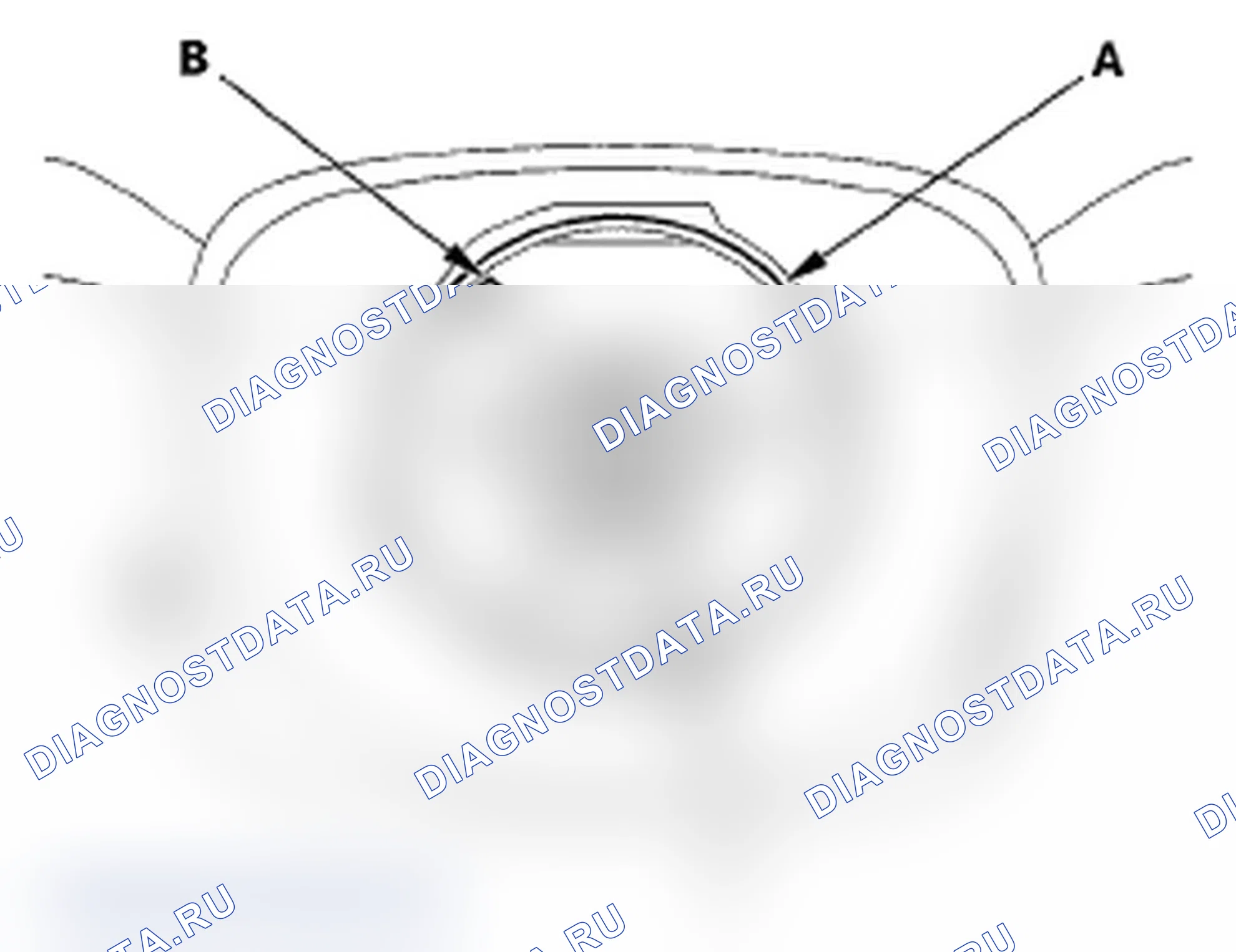Рис. 37: Установка рулевого колеса. Acura MDX II