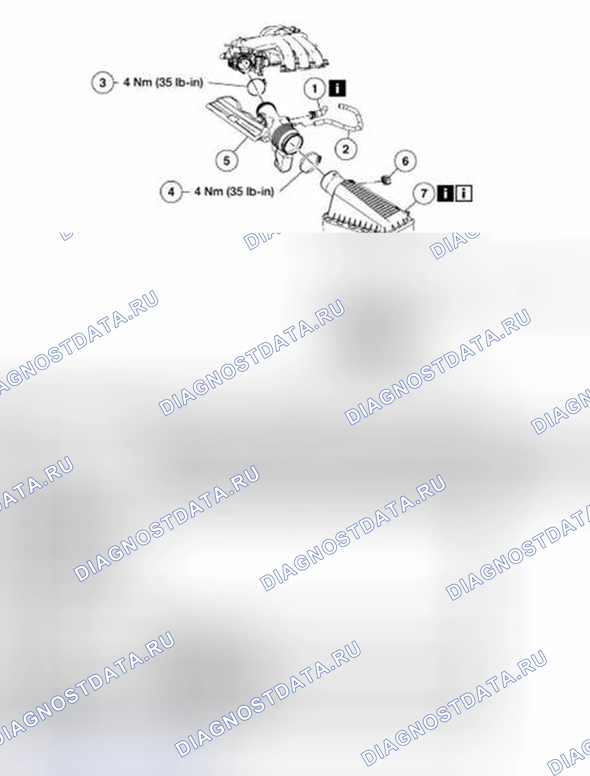 Рис. 41: Воздухоочиститель в сборе. Hyundai ix25 II