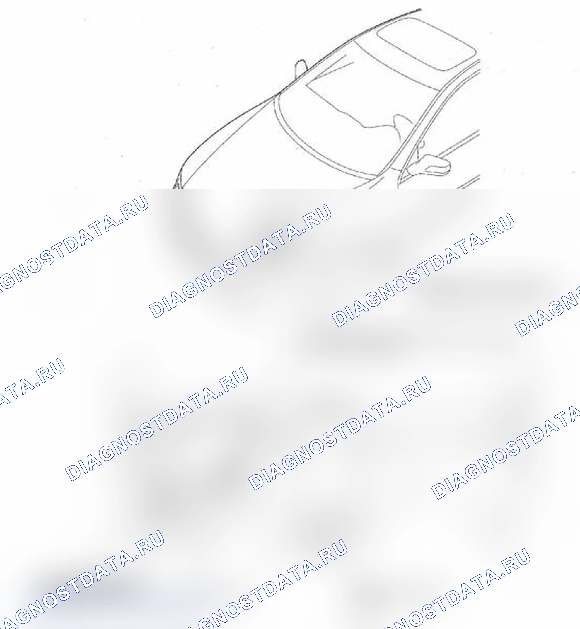Рис. 1: Указатель расположения компонентов. Acura RL II рестайлинг