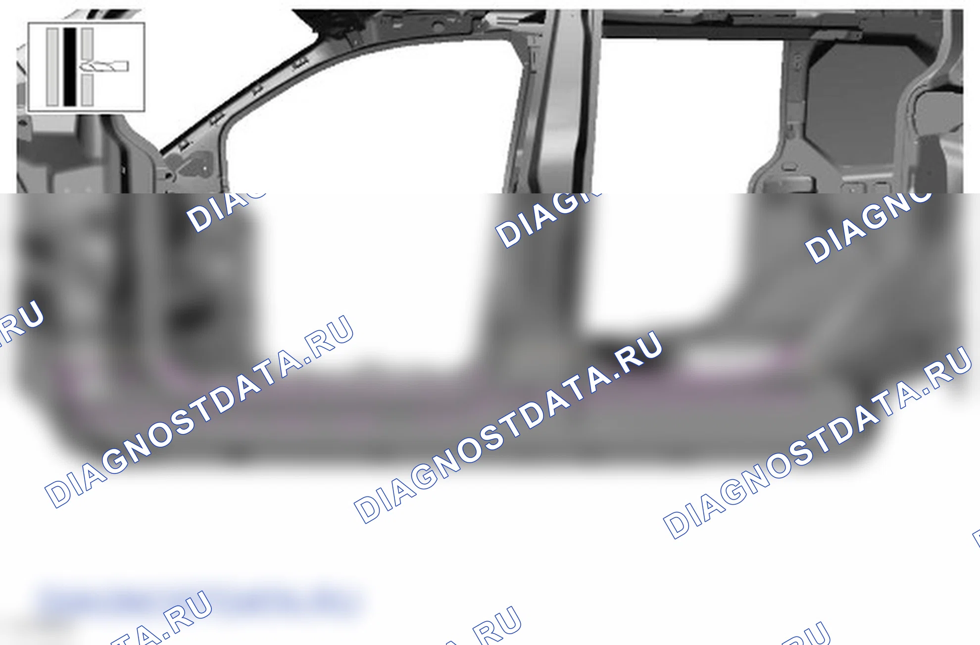 Как снять и установить панель нижней обвязки. Ford Transit Connect II