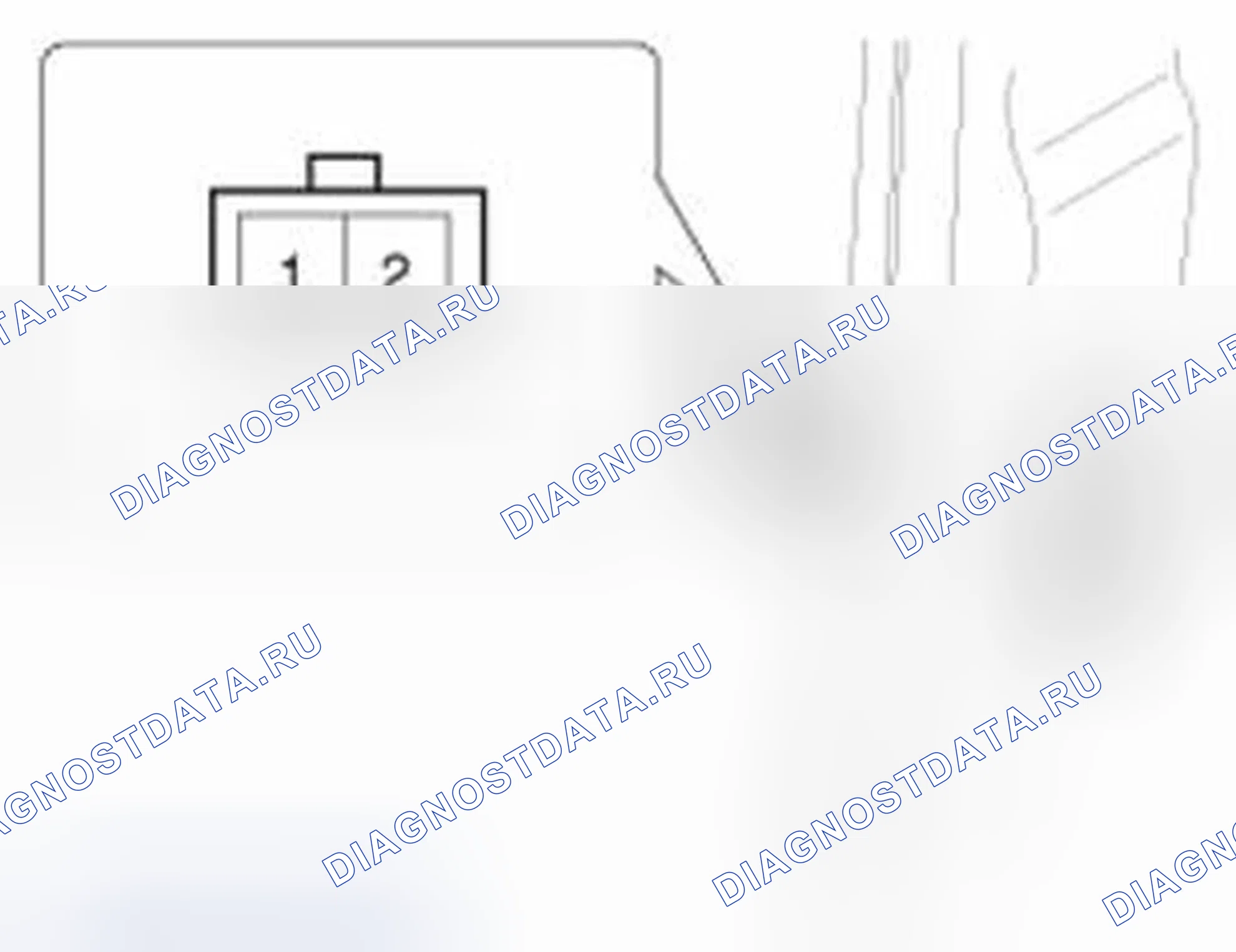 Рис. 55: Проверка дверного переключателя. Hyundai Elantra V