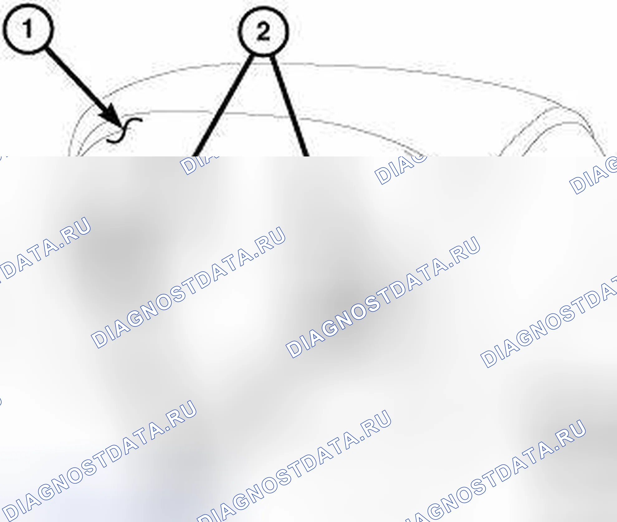 Рис. 164: ДЕМОНТАЖ. Dodge Journey I рестайлинг