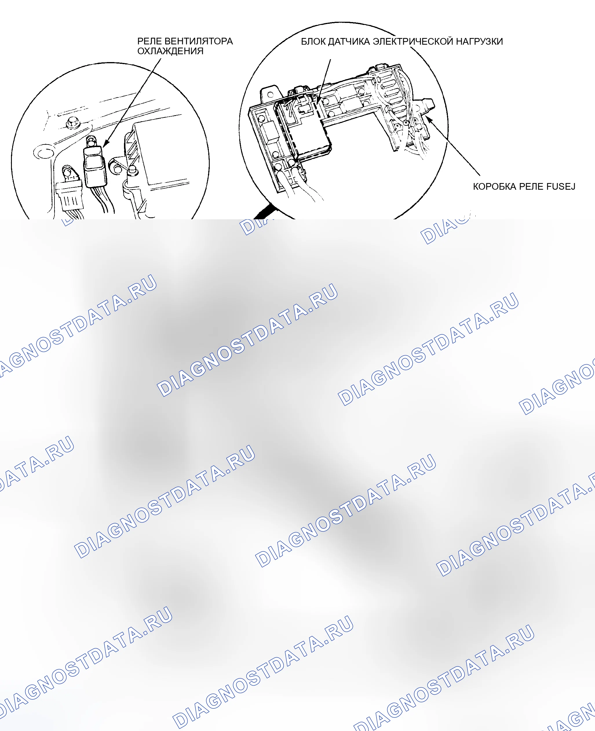 Рис. 1: Расположение компонентов (1 из 13). Honda Civic V