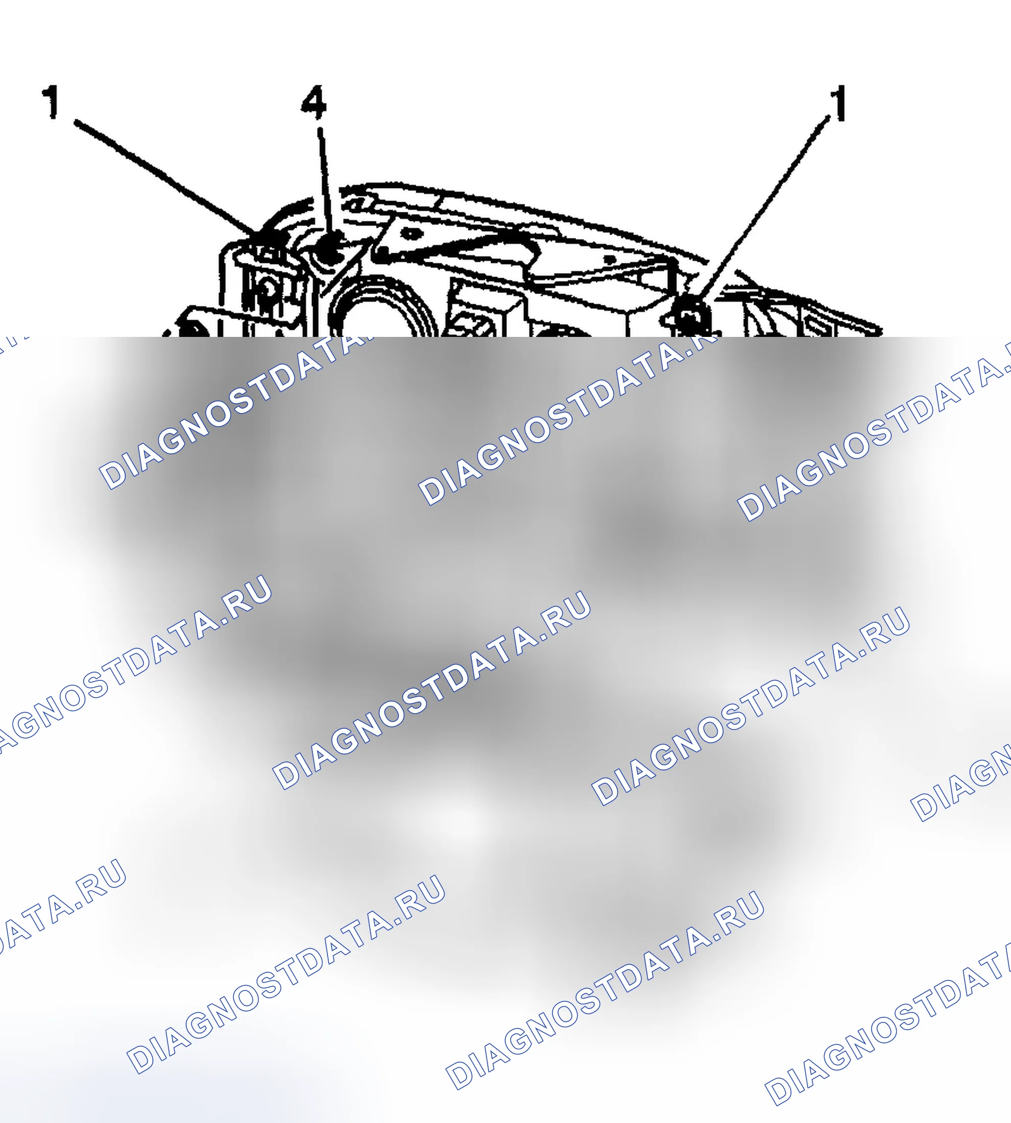 Рис. 237: Порядок демонтажа. Chevrolet TrailBlazer I
