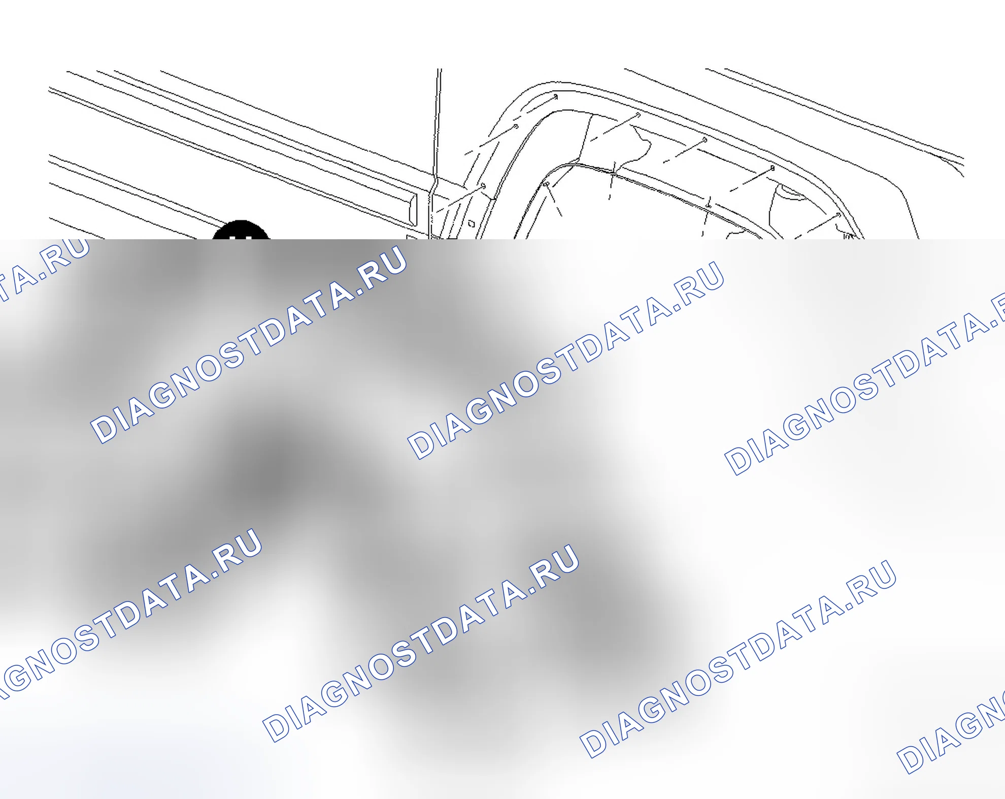 Рис. 309: Передняя часть. Jeep Commander I