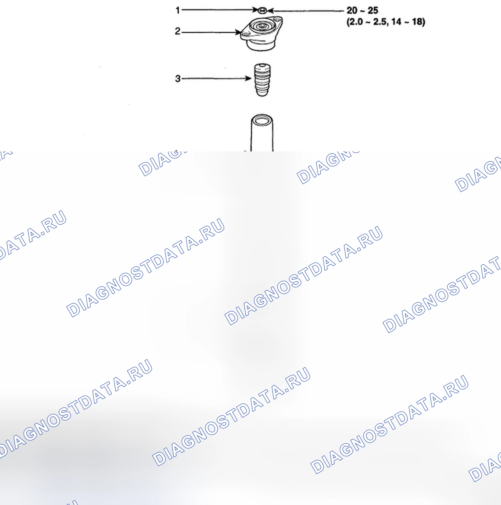 Рис. 2: КОМПОНЕНТЫ. Hyundai Elantra IV