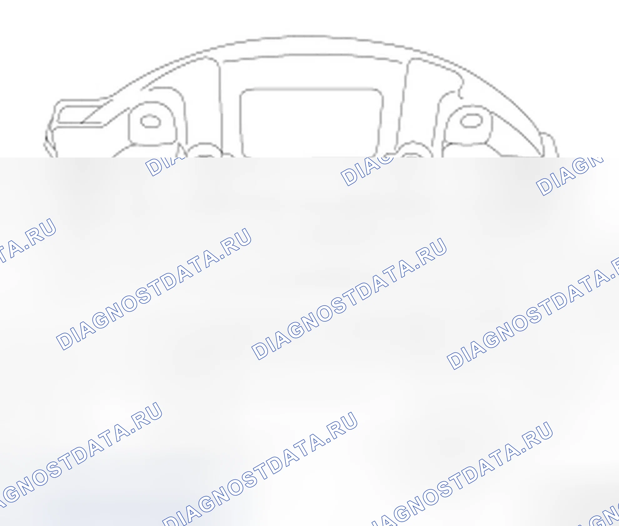 Рис. 530: БЛОК ЦИЛИНДРОВ И РАМА ЛЕСТНИЦЫ. Jeep Compass I