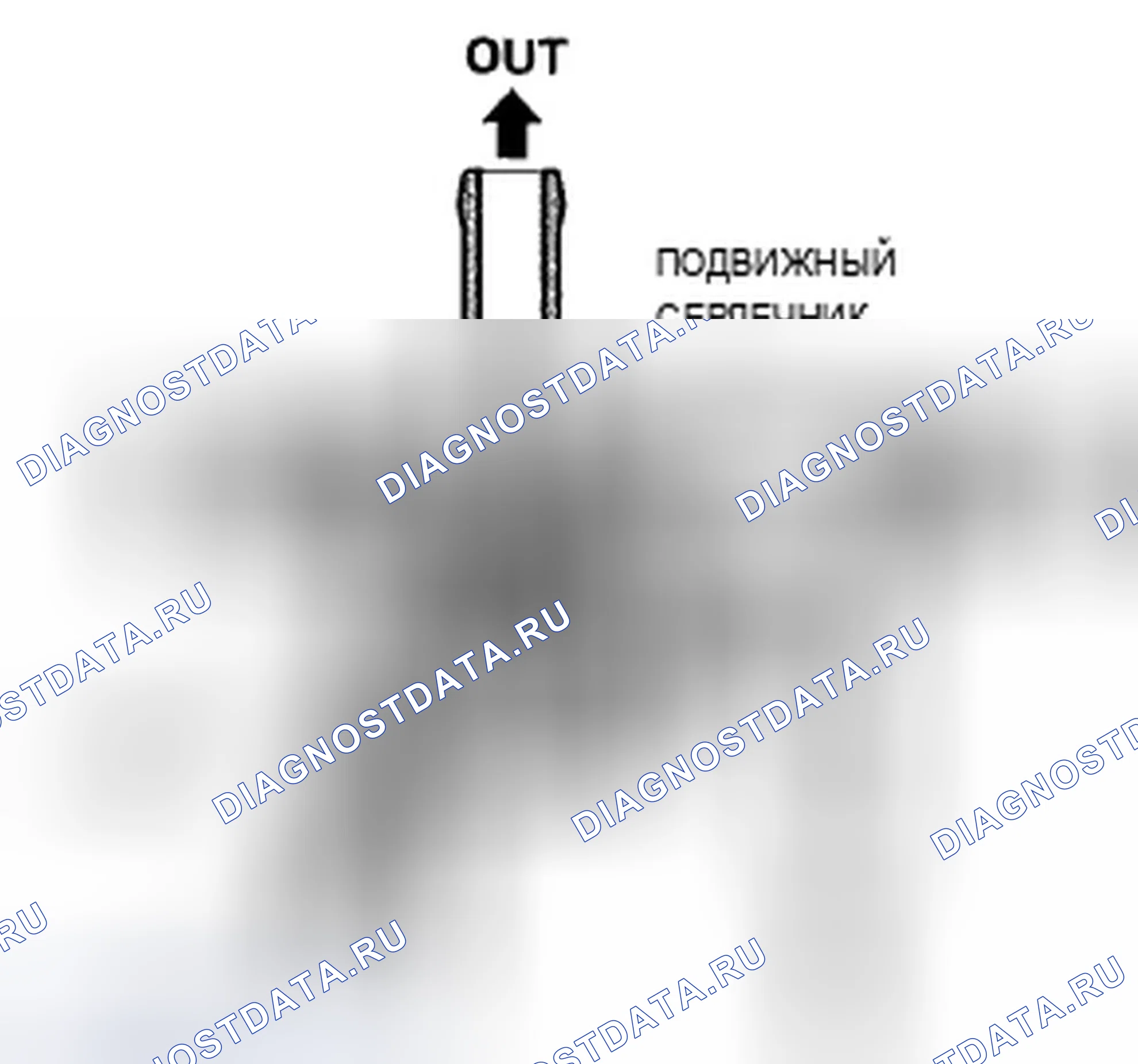 Рис. 61: Клапан продувки канистры EVAP. Acura TSX II