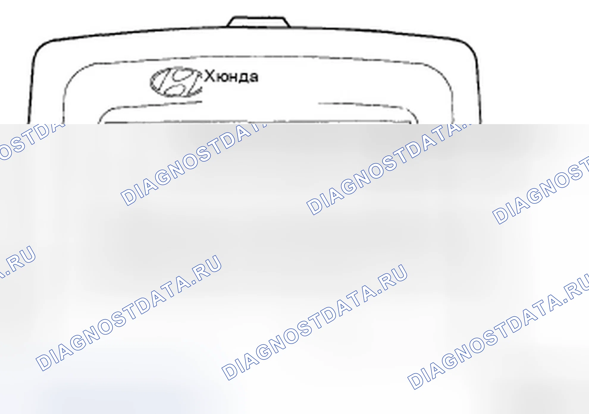 Рис. 1: Процедура испытания стартера. Hyundai Genesis I