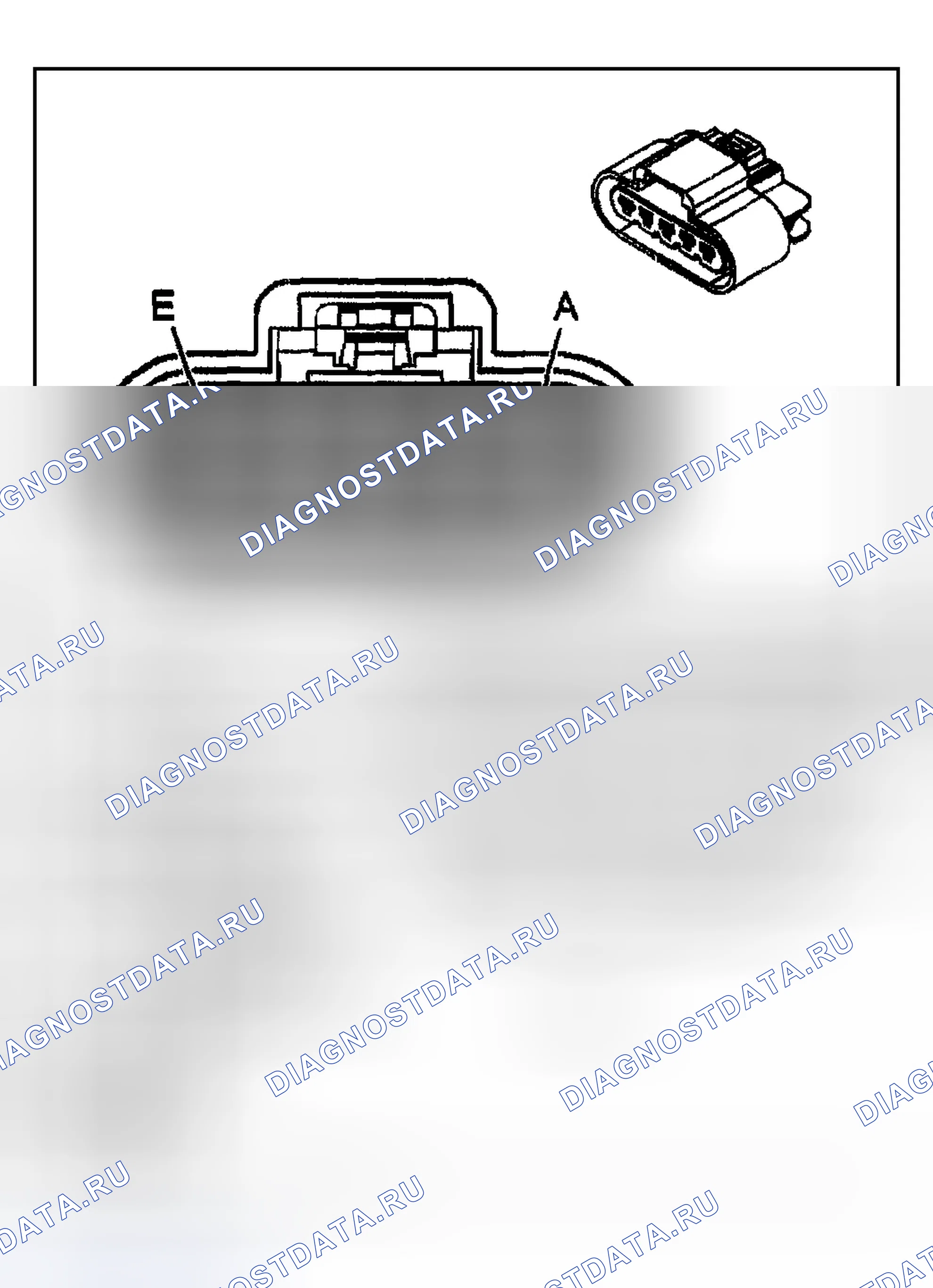 Рис. 35: Двигатель датчика положения раздаточной коробки. Chevrolet TrailBlazer I