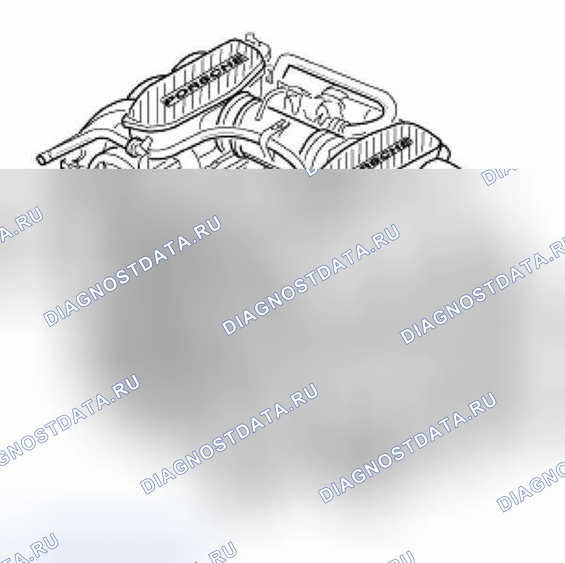 Рис. 17: ДЕМОНТАЖ ДВИГАТЕЛЯ, M96/20 (2,5 л) С КОРОБКОЙ ПЕРЕДАЧ TIPTRONIC. Porsche Boxster 986 рестайлинг