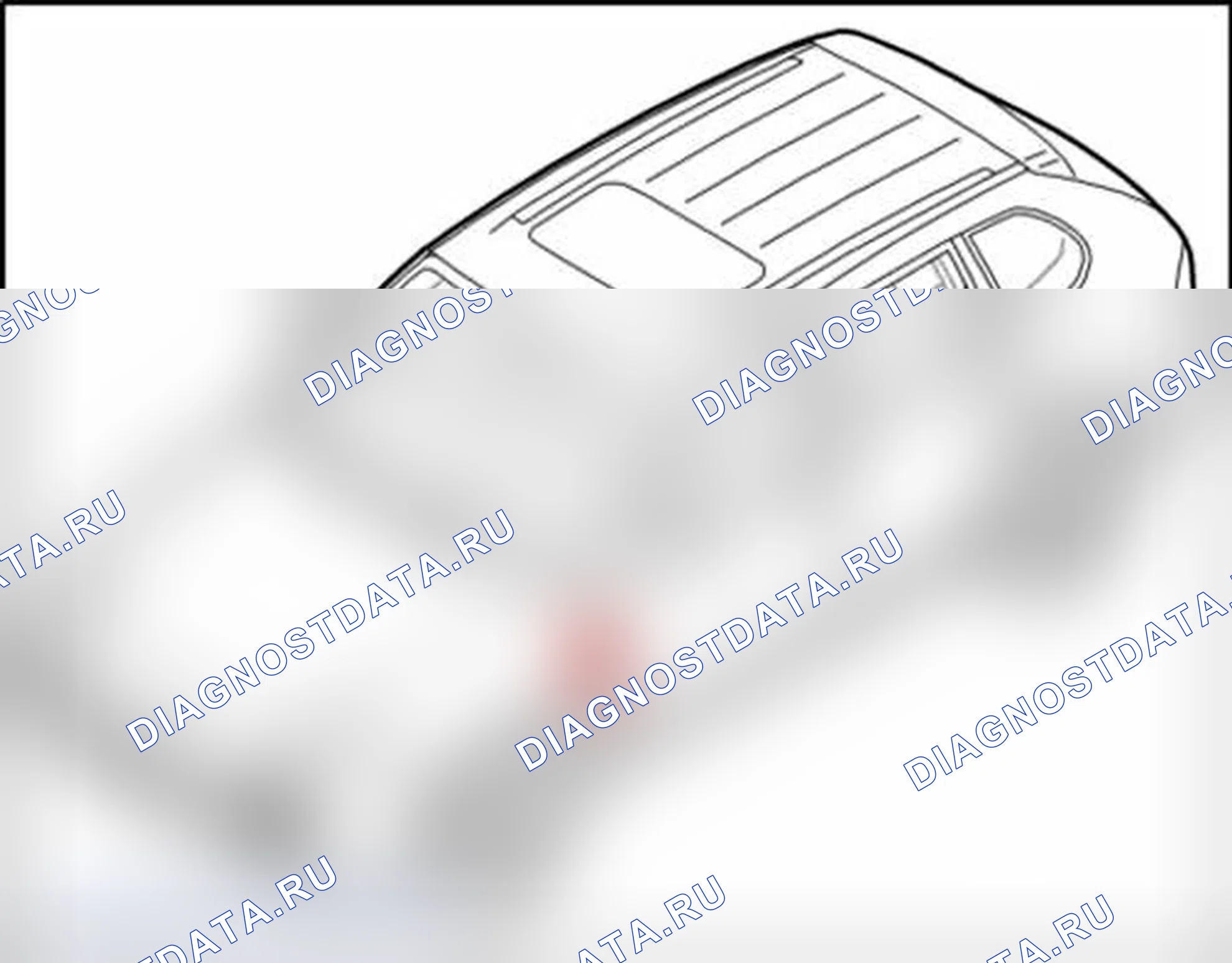 Рис. 19: Снятие расцепителя для передней крышки. Porsche Cayenne S I