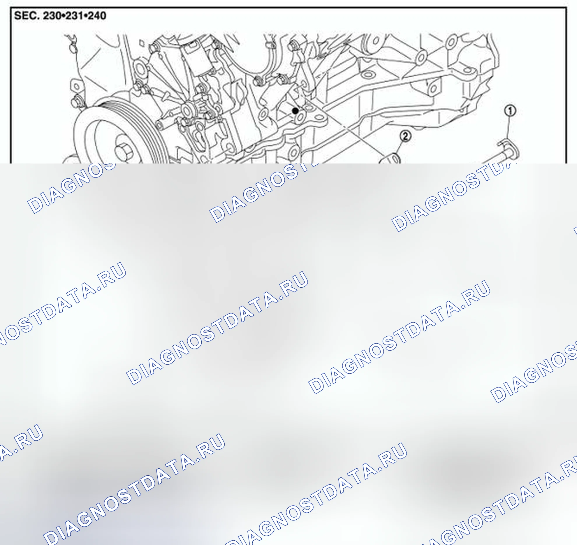 Рис. 16: ДЕМОНТАЖ. Nissan Murano Z51 рестайлинг 2