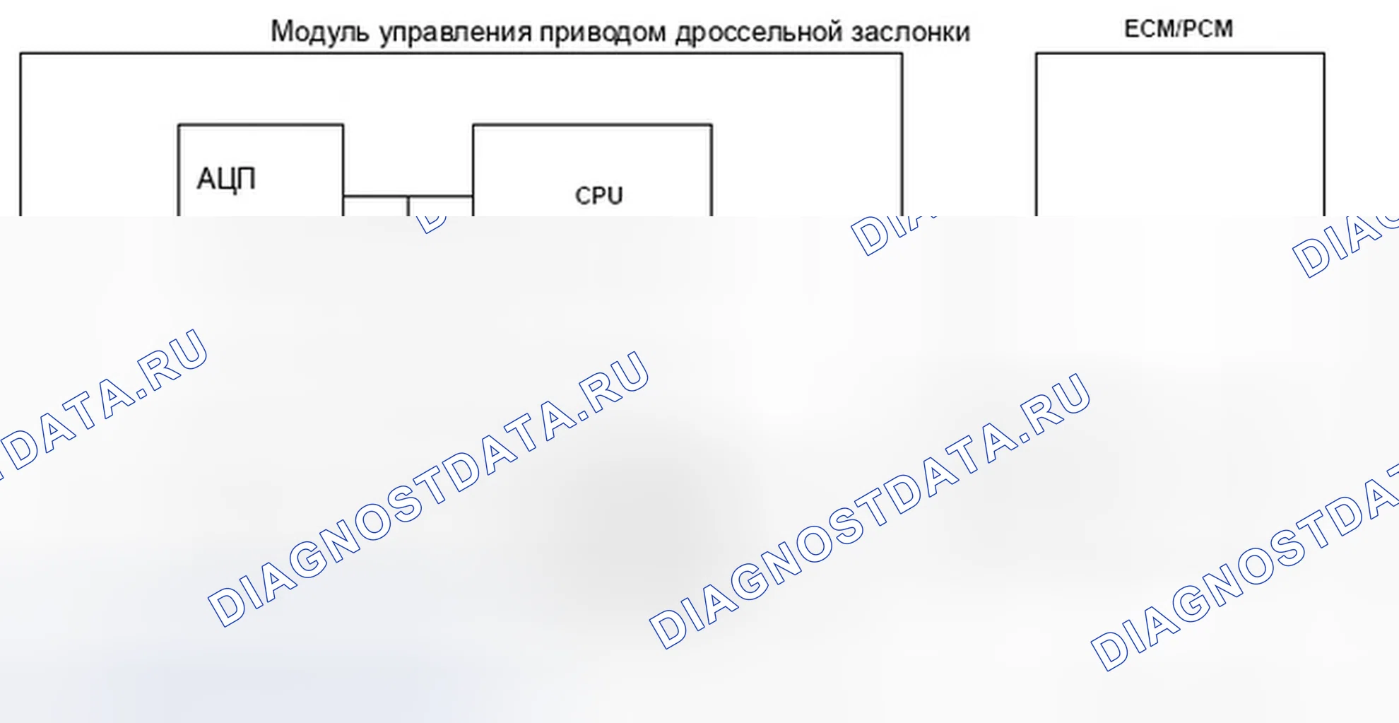Рис. 330: расшифровка кода ошибки P2108: Проблема модуля управления приводом дроссельной заслонки. Honda Element YH2 рестайлинг 2