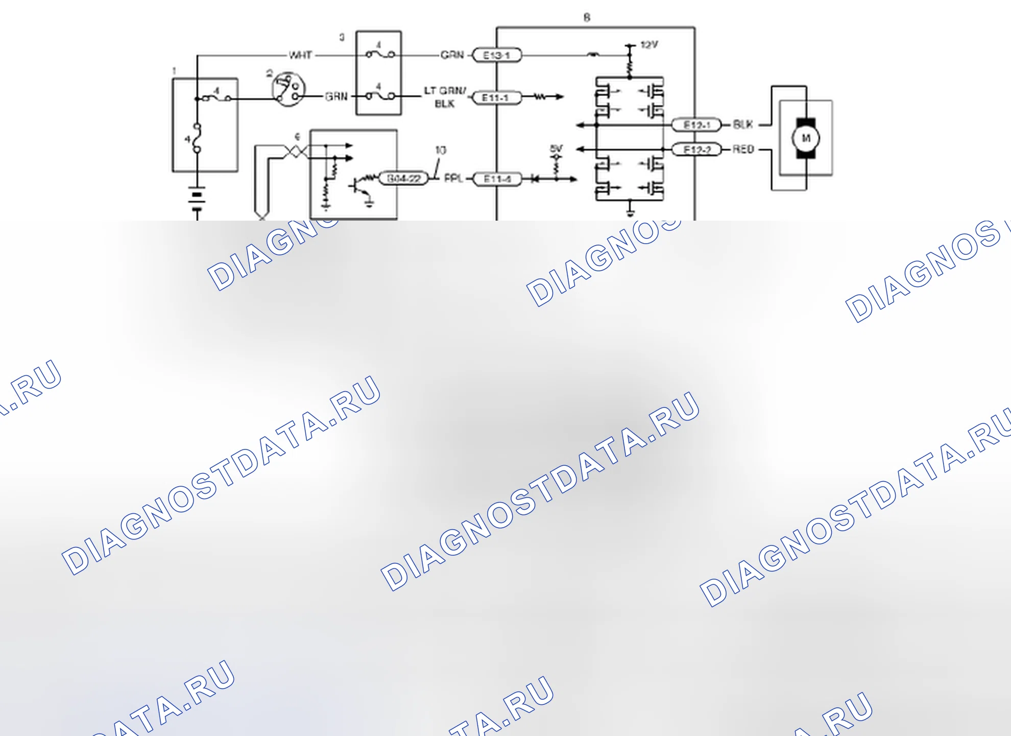 Рис. 14: электросхема. Suzuki SX4 I