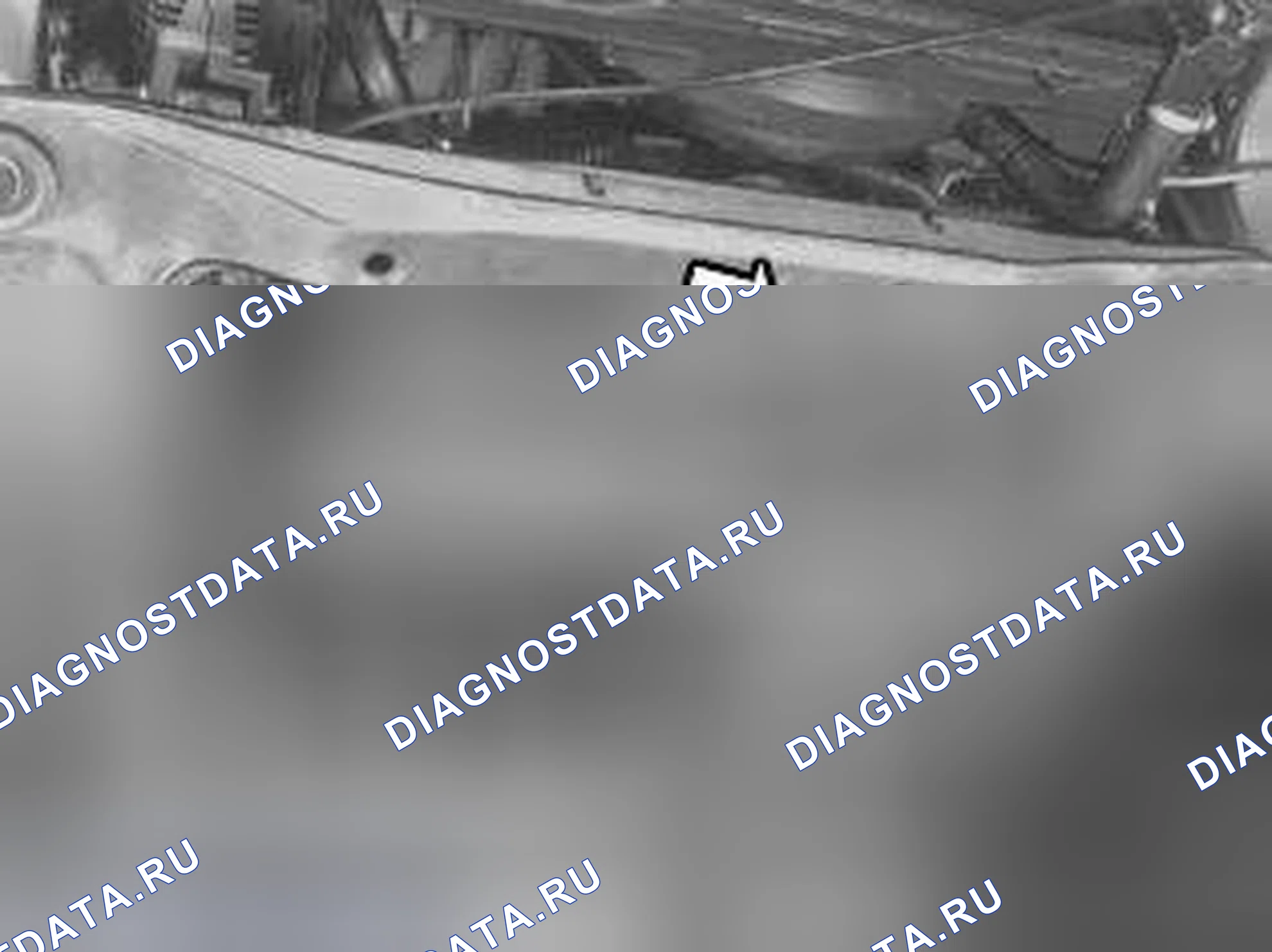 Рис. 944: Удаление компонентов из подрамника. Volvo C70 I