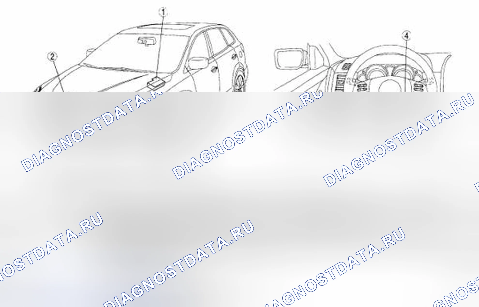 Рис. 1: ИНДЕКС МЕСТОПОЛОЖЕНИЯ ЭНЕРГОСИСТЕМЫ. Mazda CX-9 I