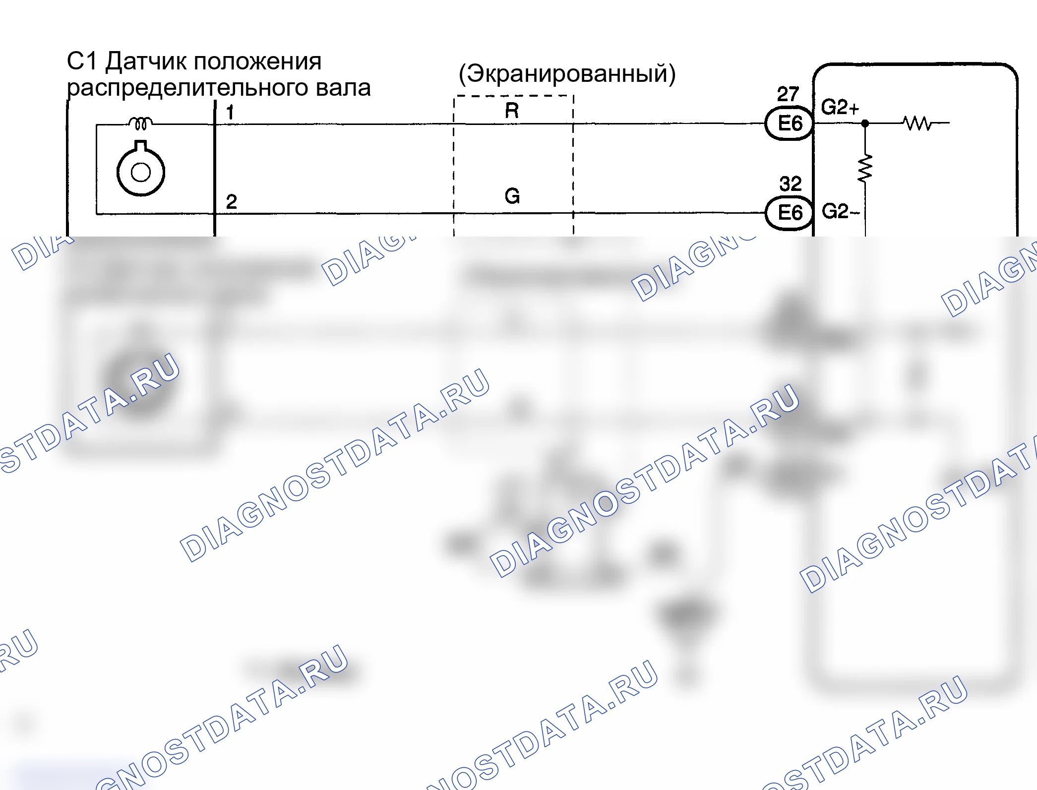 Рис. 47: электросхема. Lexus LX J100 рестайлинг