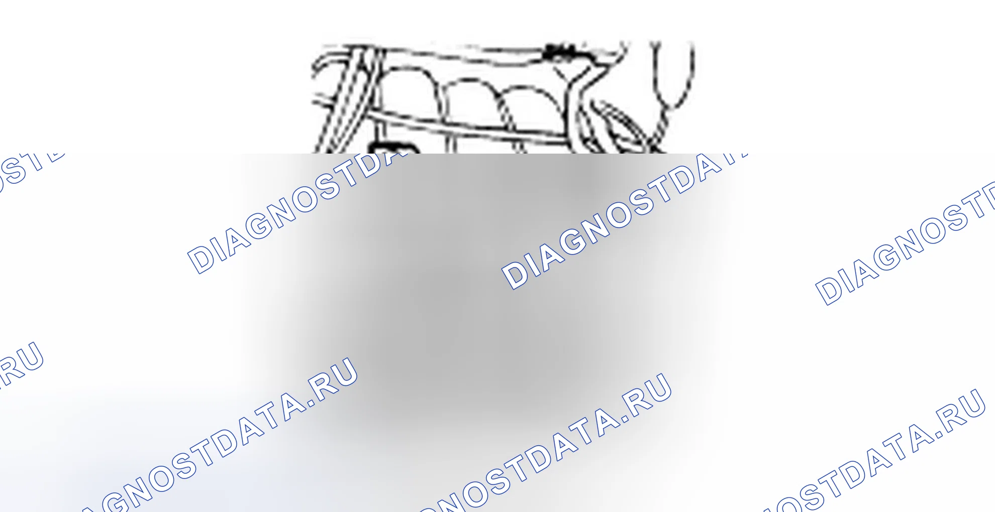 Снятие впускного коллектора. Hyundai H-1 A1
