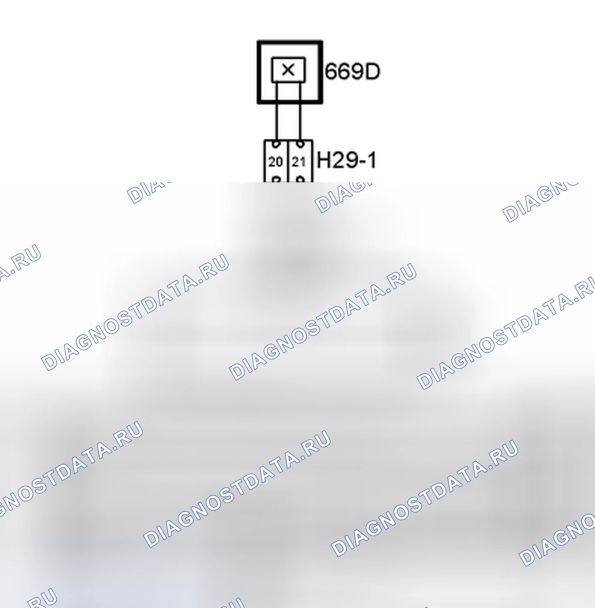 Рис. 19: расшифровка кода ошибки B0084: обрыв цепи датчика положения сиденья водителя или короткое замыкание на массу / B +. Kia Picanto III